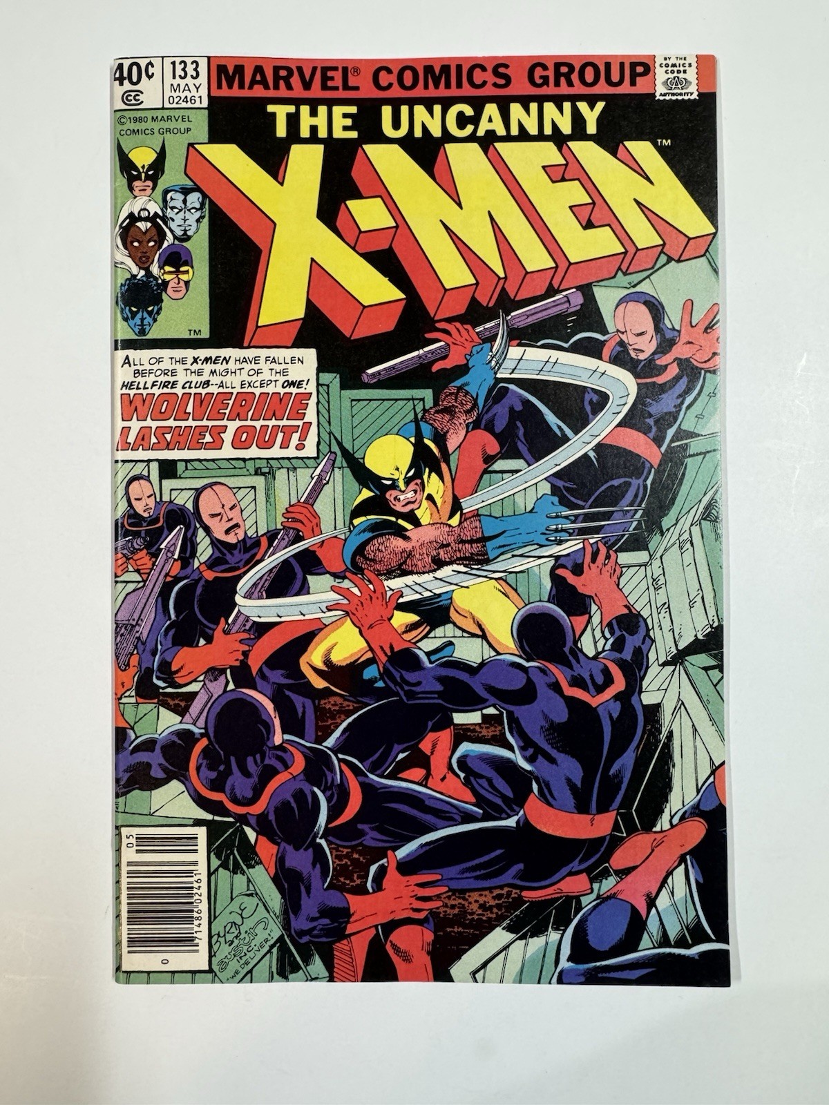 X-Men #133 1980 Newsstand - First Wolverine Solo Story