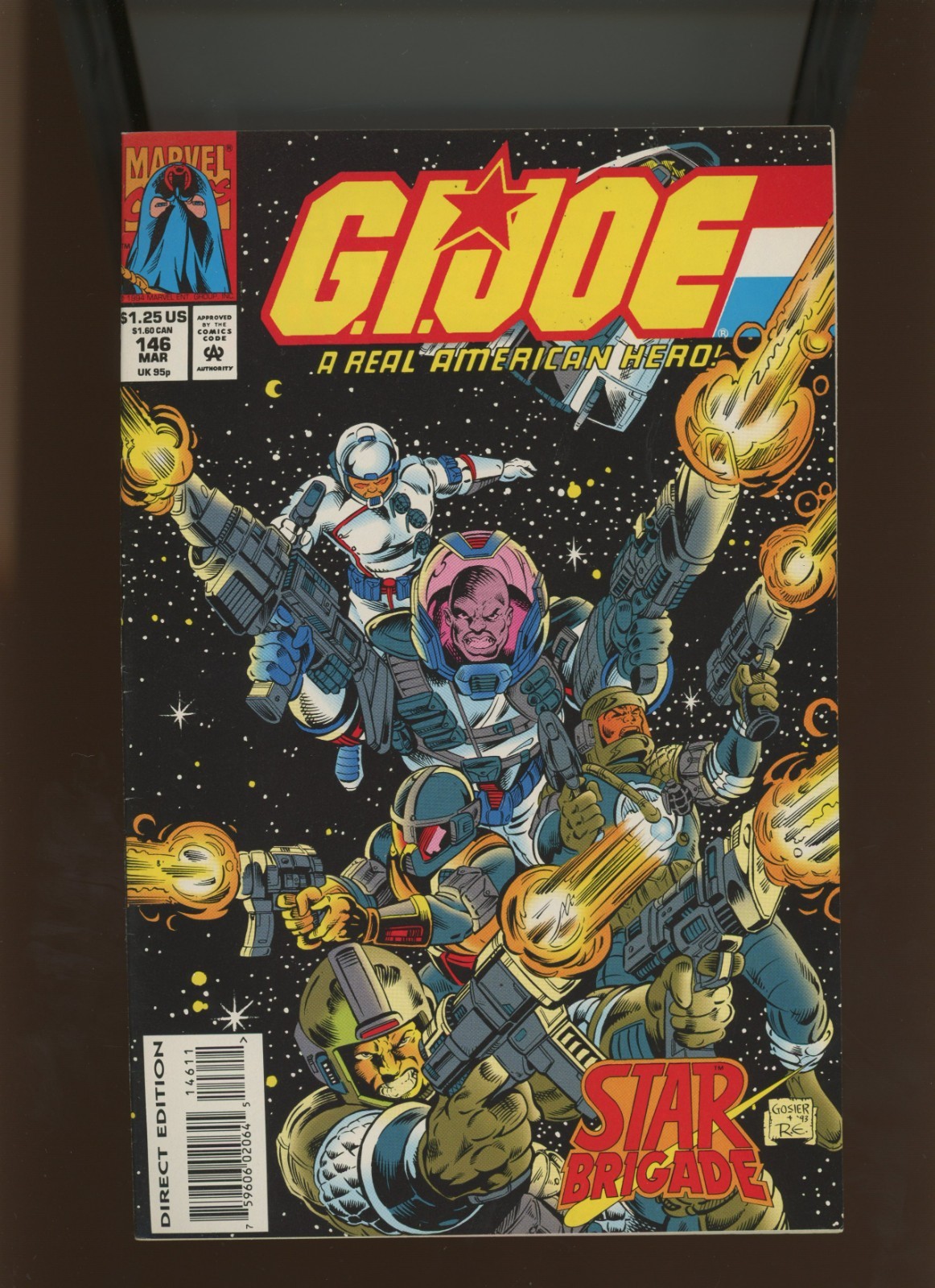 (1994) G.I. Joe A Real American Hero #146: KEY COMBINED SHIPPING (9.0/9.2)