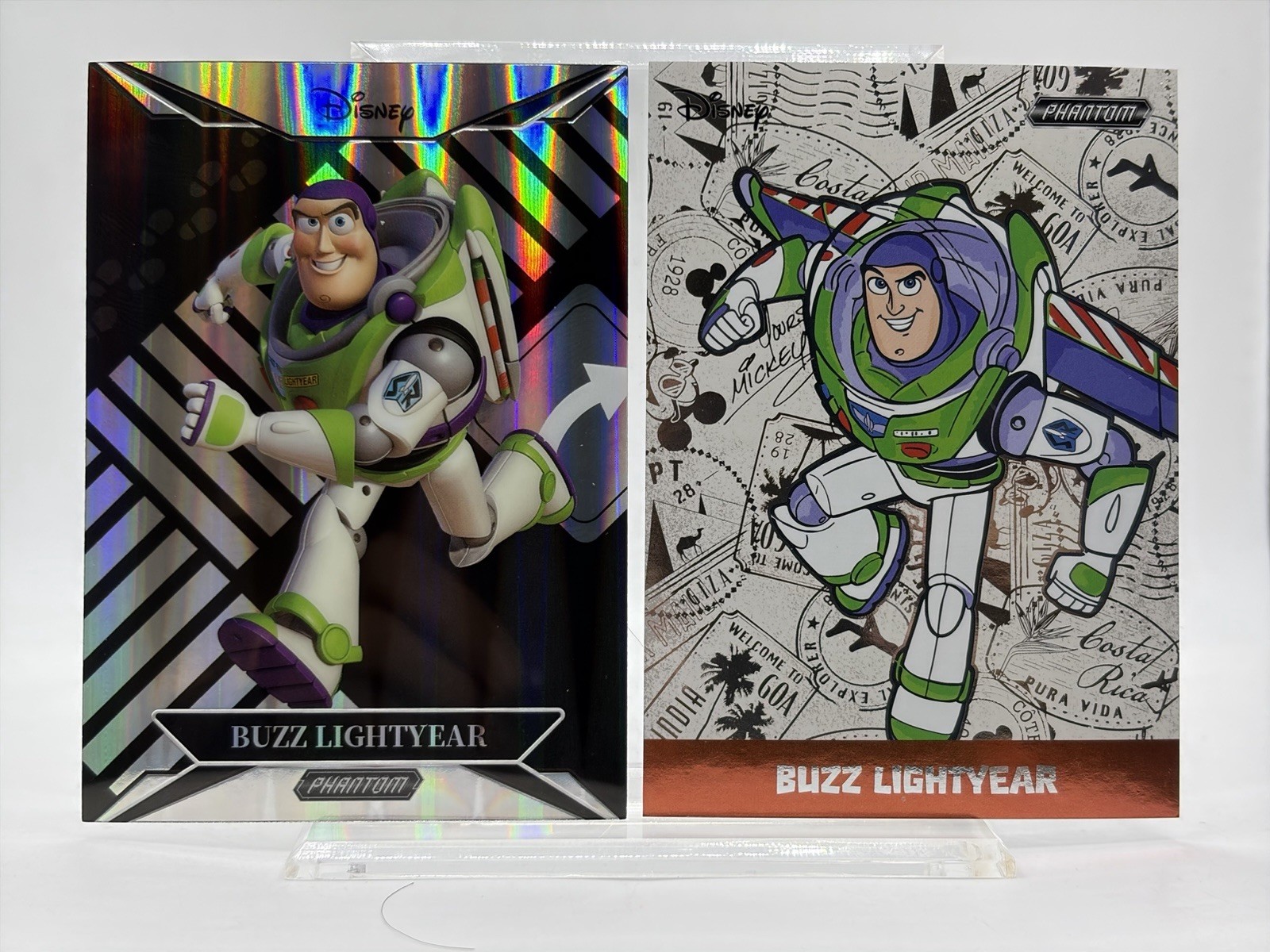 2025 Disney Kakawow Toy Story BUZZ LIGHTYEAR  (2-Cards both #'d)