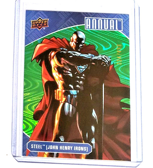 2023-24  U.D.  D.C.  ANNUAL GREEN   STEEL ( JOHN HENRY IRONS)  324/499  #67 W.B.