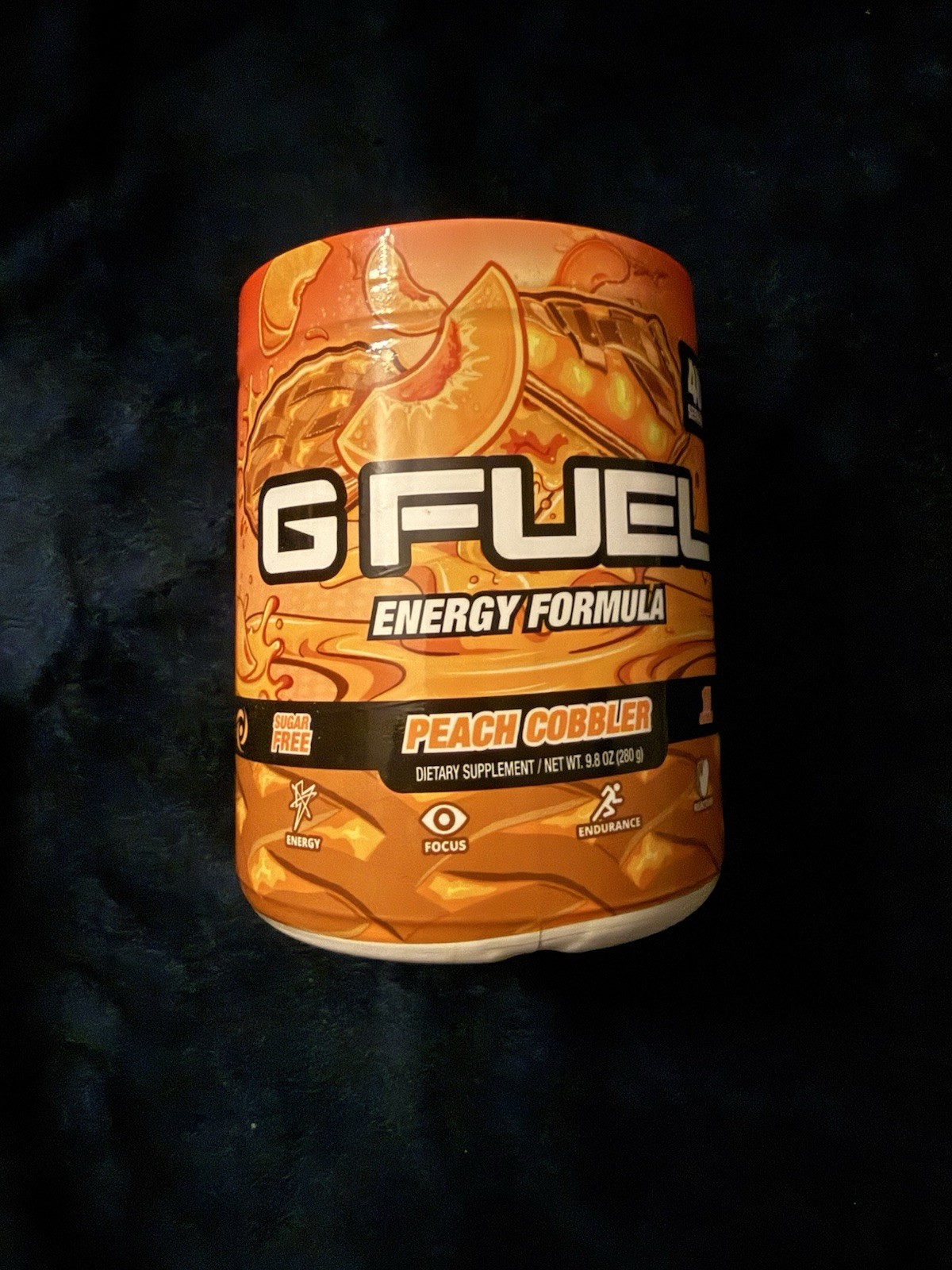 GFUEL Peach Cobbler Tub - Black Friday Exclusive - Expired 2023