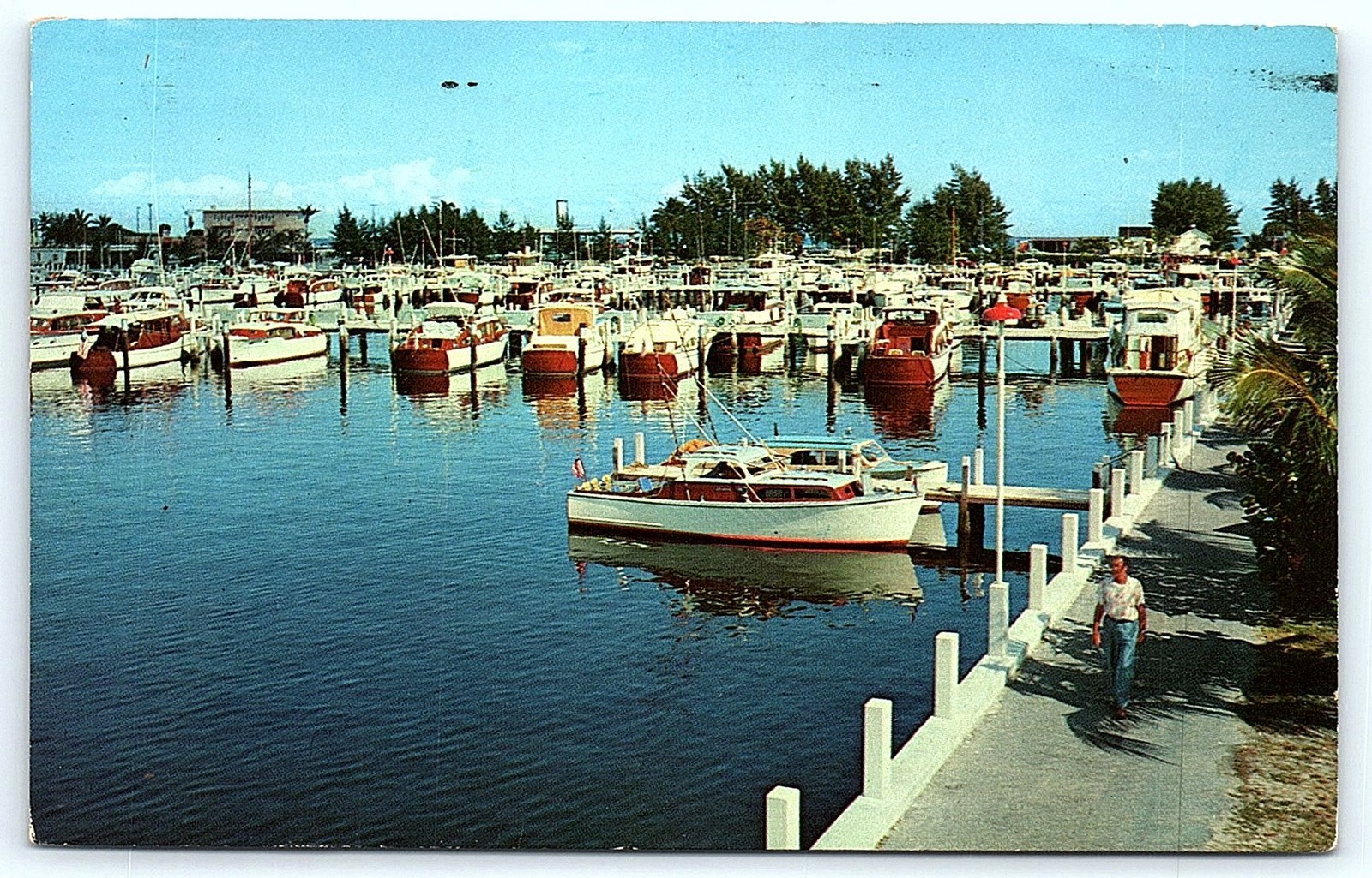 1972 Bahia-Mar Ft. Lauderdale Yacht Basin Postcard 1972 Bahia-Mar Ft. Lauderdale Yacht Basin Postcard