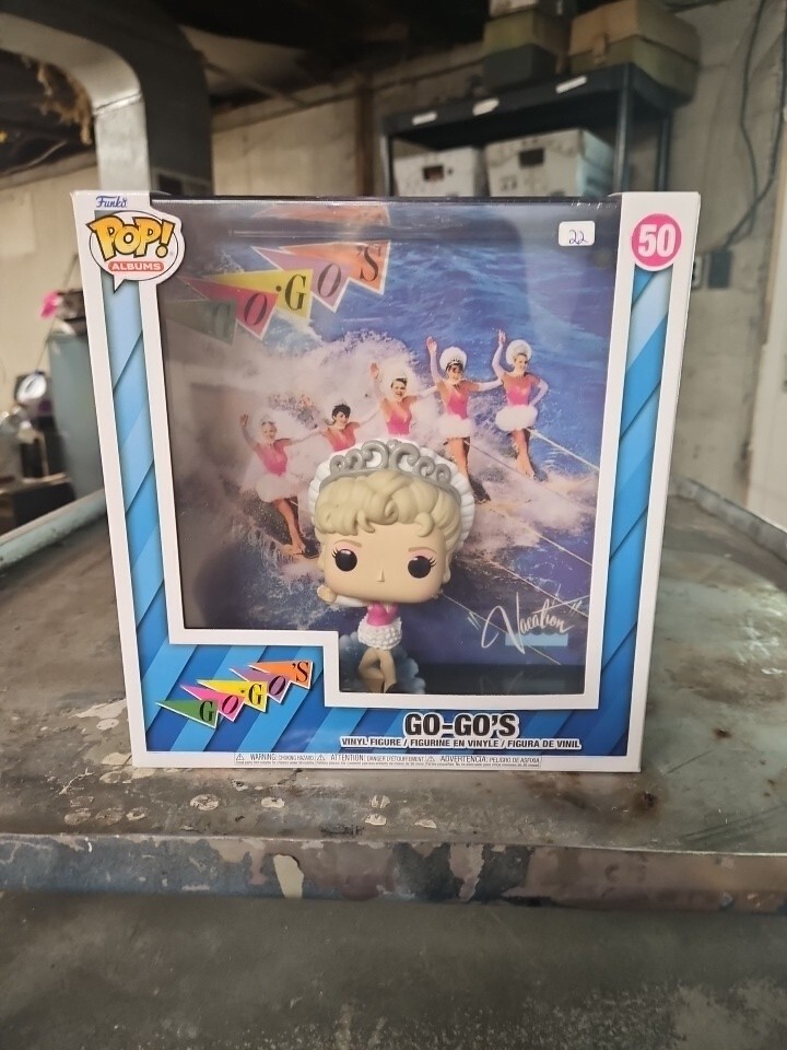 The Go-Go's - Vacation Pop Albums Vinyl Figure #50 HARD CASE