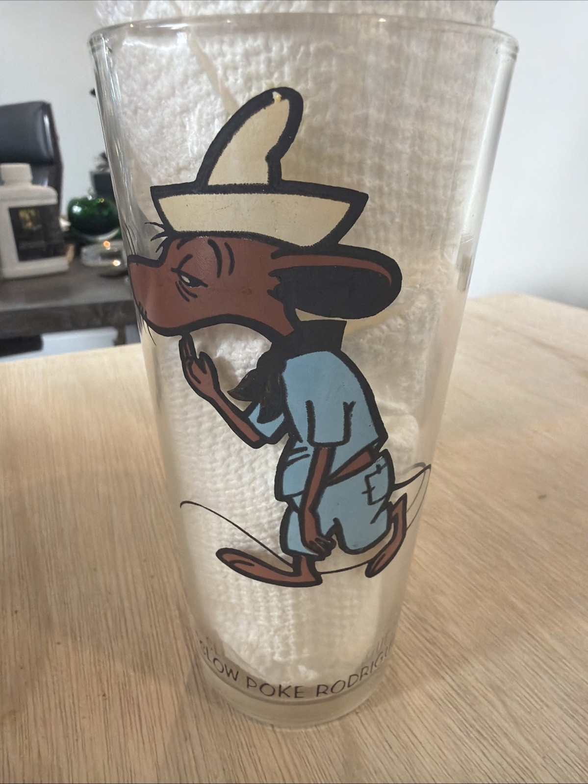 Vintage 1973 Pepsi Collector Series Slowpoke Rodriguez Looney Tunes Glass 16 Oz Vintage 1973 Pepsi Collector Series Slowpoke Rodriguez Looney Tunes Glass 16 Oz