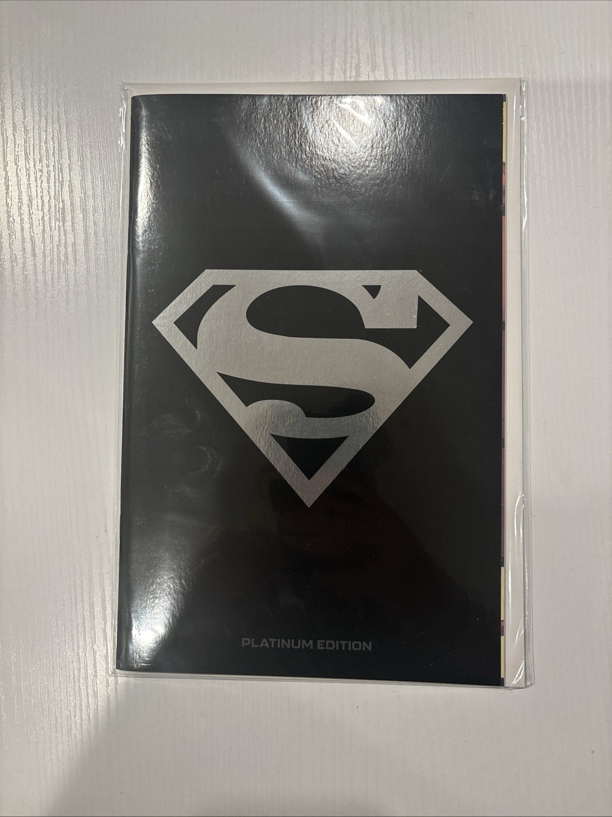 SUPERMAN #1 - Platinum Edition Black Foil Limited Edition Of 1000 SUPERMAN #1 - Platinum Edition Black Foil Limited Edition Of 1000
