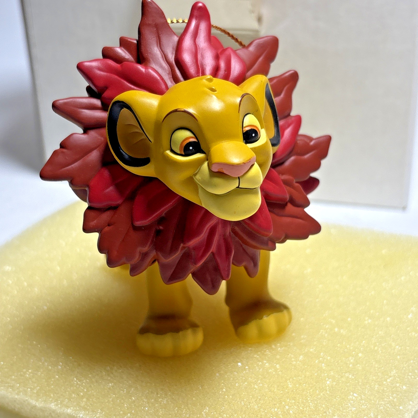 Disney Lion King Simba Grolier Christmas Magic Ornament First Issue 26231-133