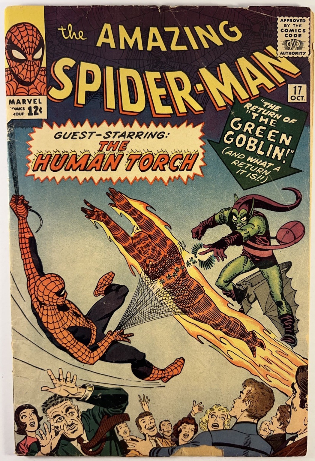 Amazing Spider-Man #17 (Marvel 1964) 2nd Appearance of the Green Goblin