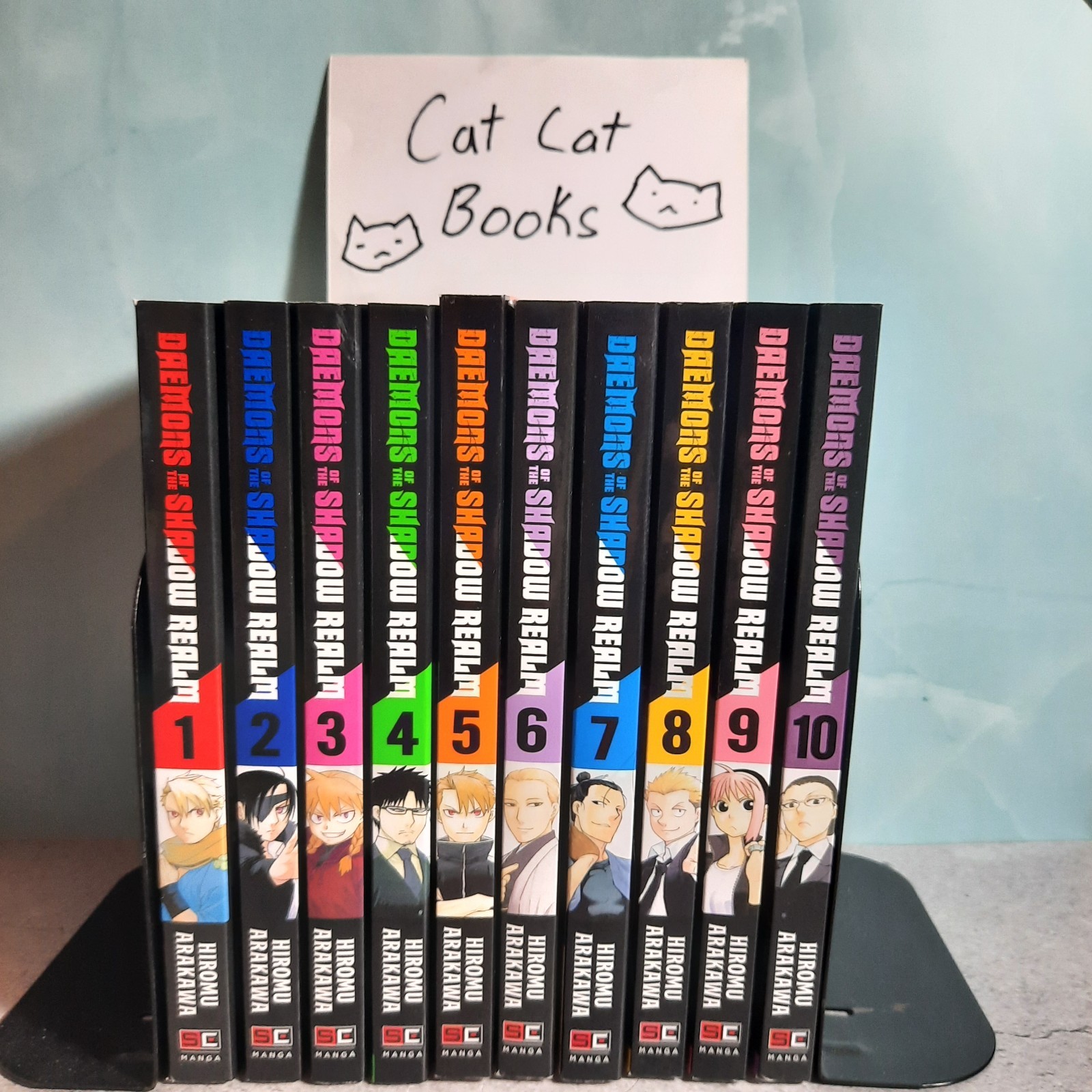 📚 Daemons of the Shadow Realm Vol. 1-10 Official English Manga Bundle