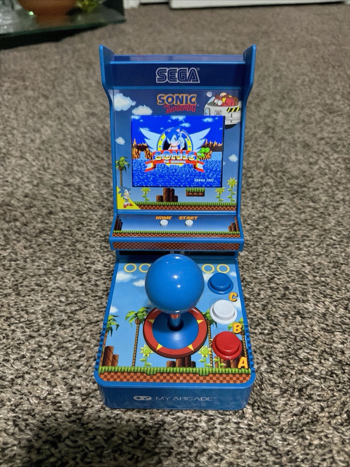 My Arcade Sonic The Hedgehog Joystick Player 2in1 Sega Classic Arcade My Arcade Sonic The Hedgehog Joystick Player 2in1 Sega Classic Arcade