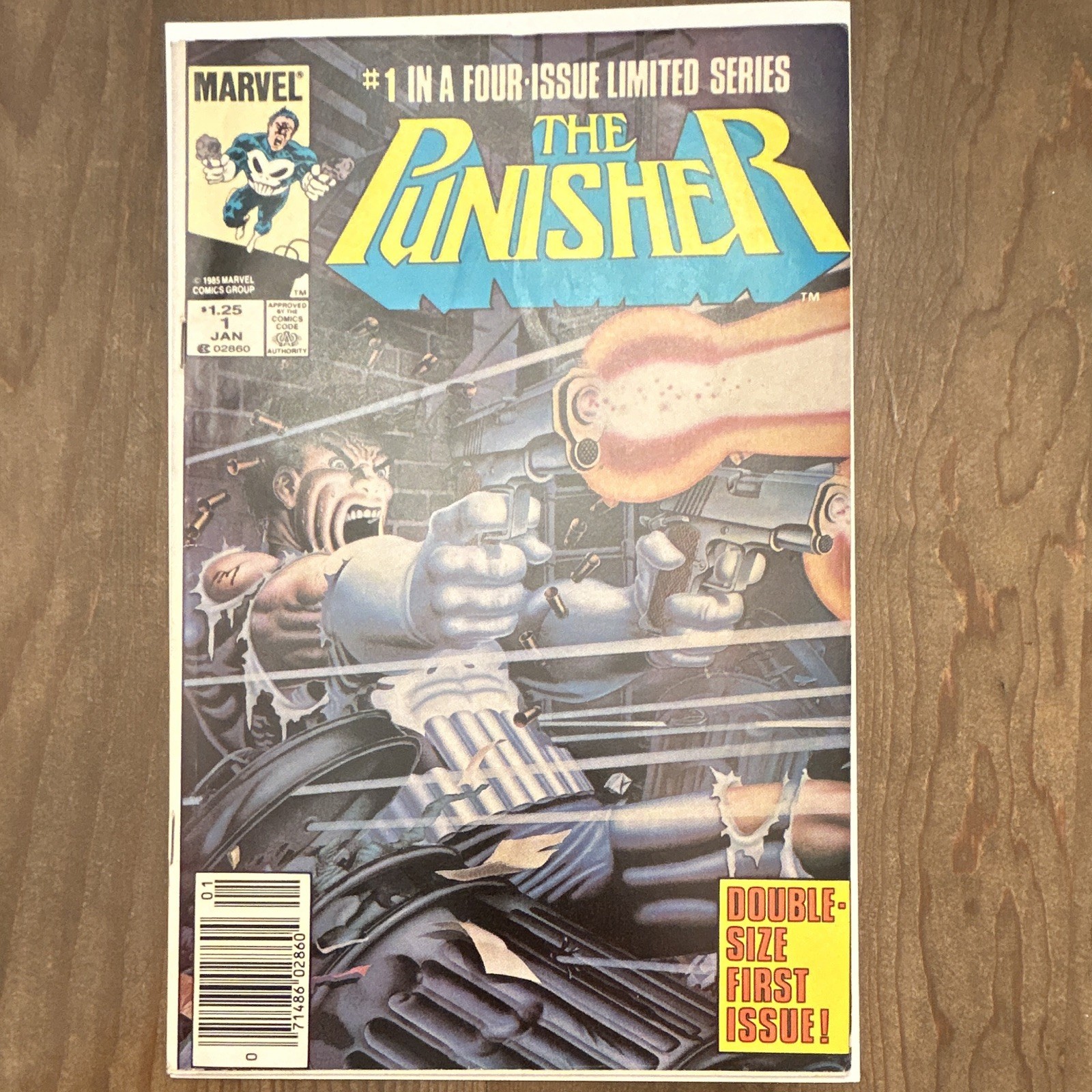 The Punisher Limited Series #1 Newsstand Edition