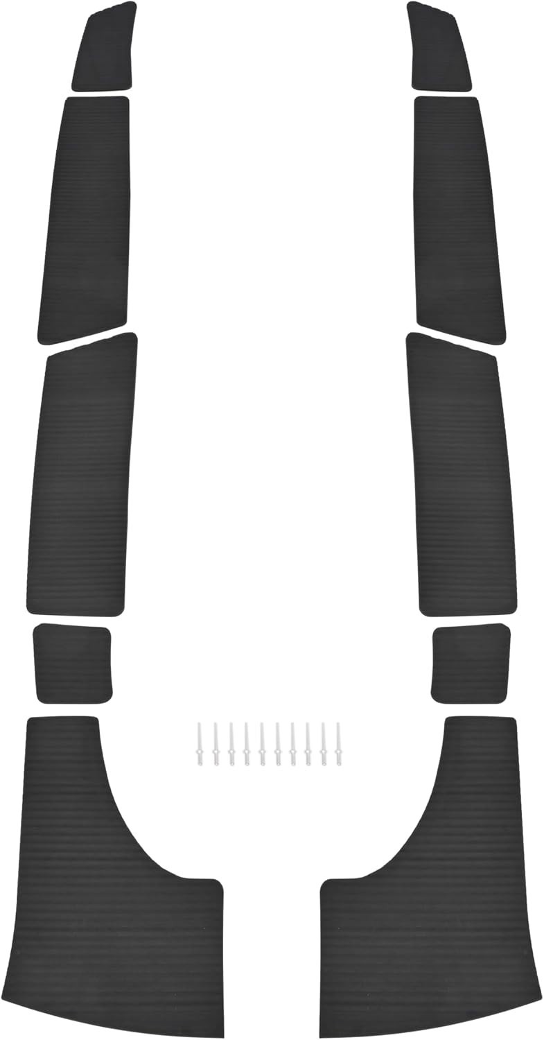ALMULOO Traction Mats Foot Pads Compatible with 1995-2004 Yamaha WaveRunner XL70
