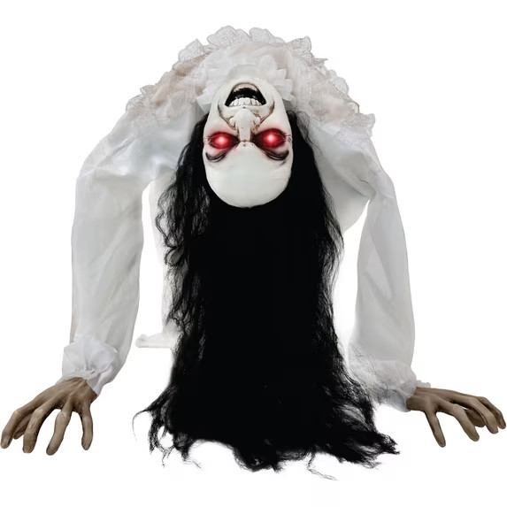 Haunted Hill Farm Lifesize Animatronic Possessed Woman Light Sound Halloween Haunted Hill Farm Lifesize Animatronic Possessed Woman Light Sound Halloween
