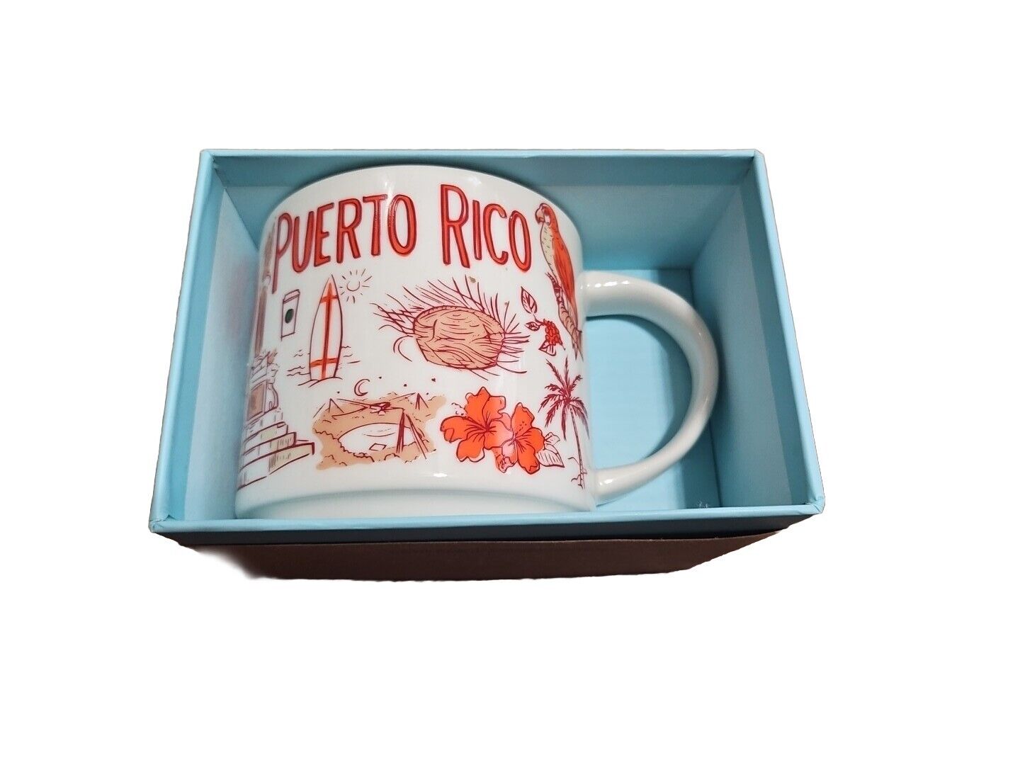 Starbucks Mug Been There Series 14oz  Puerto Rico