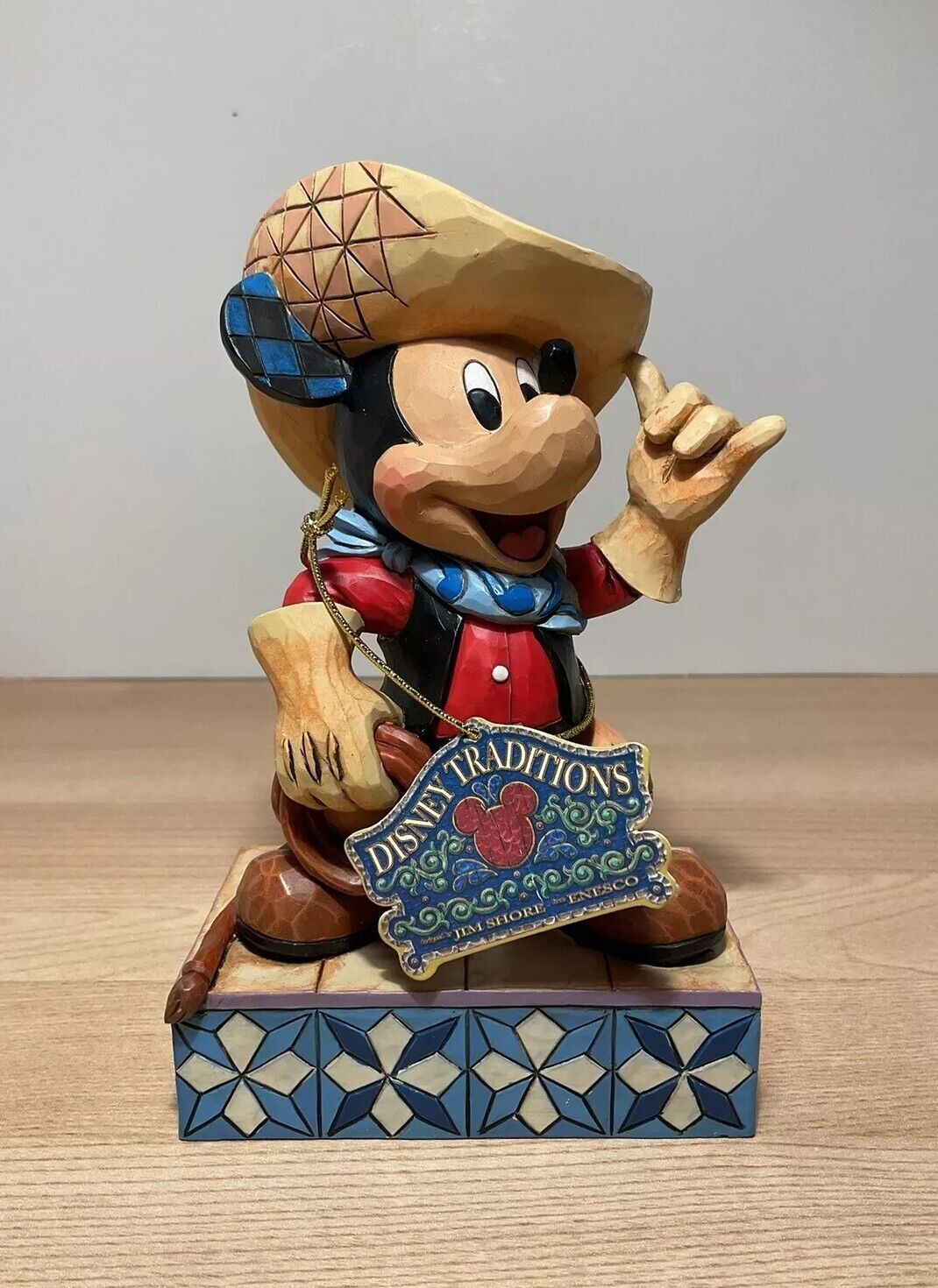 Disney Traditions Jim Shore Cowboy Mickey Figurine 4033286 Enesco Collectible