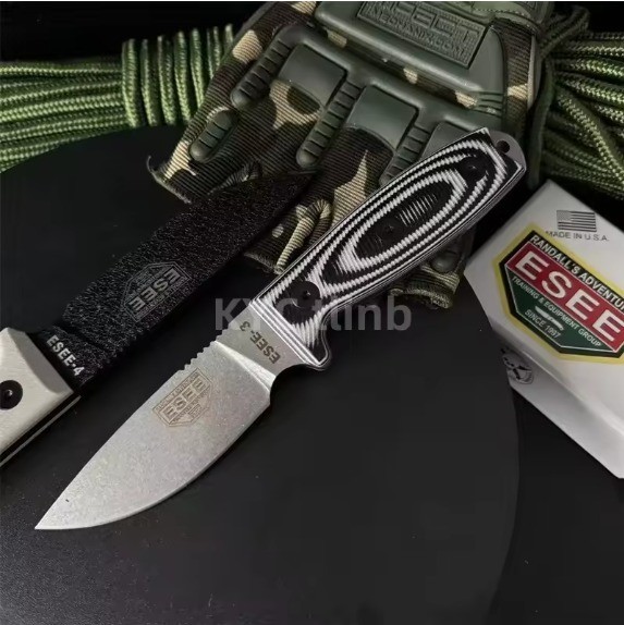 ESEE Series S35VN Stainless Steel Blade High-end G10 Linen Handle ESEE Series S35VN Stainless Steel Blade High-end G10 Linen Handle