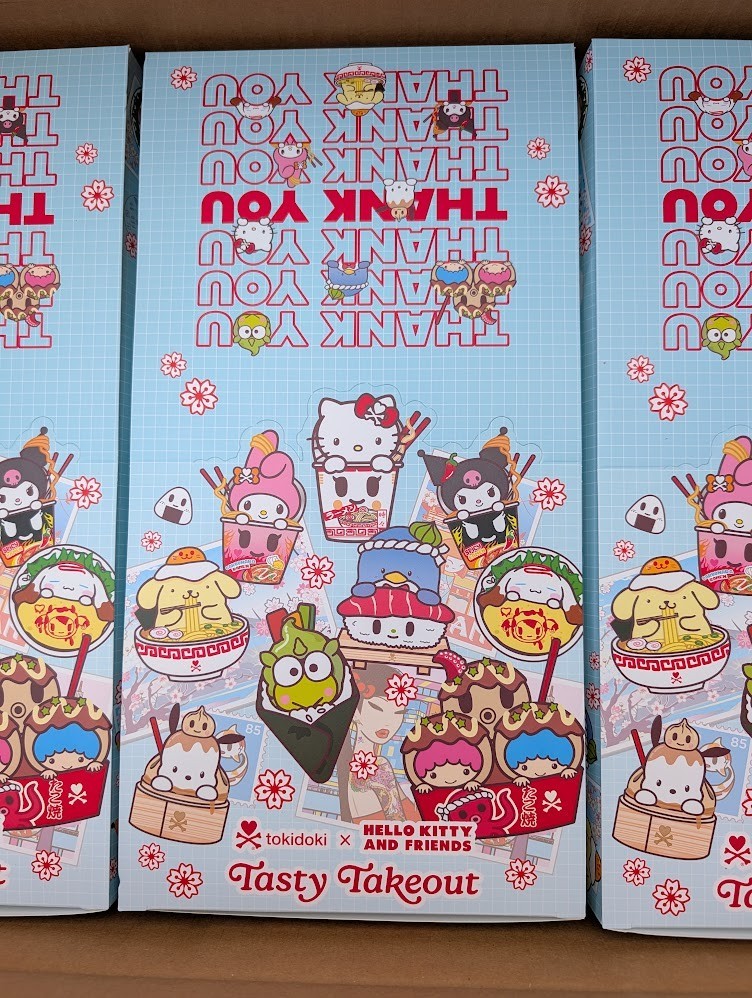 tokidoki x Hello Kitty & Friends Tasty Takeout Series - Case of 8 Blind Box tokidoki x Hello Kitty & Friends Tasty Takeout Series - Case of 8 Blind Box