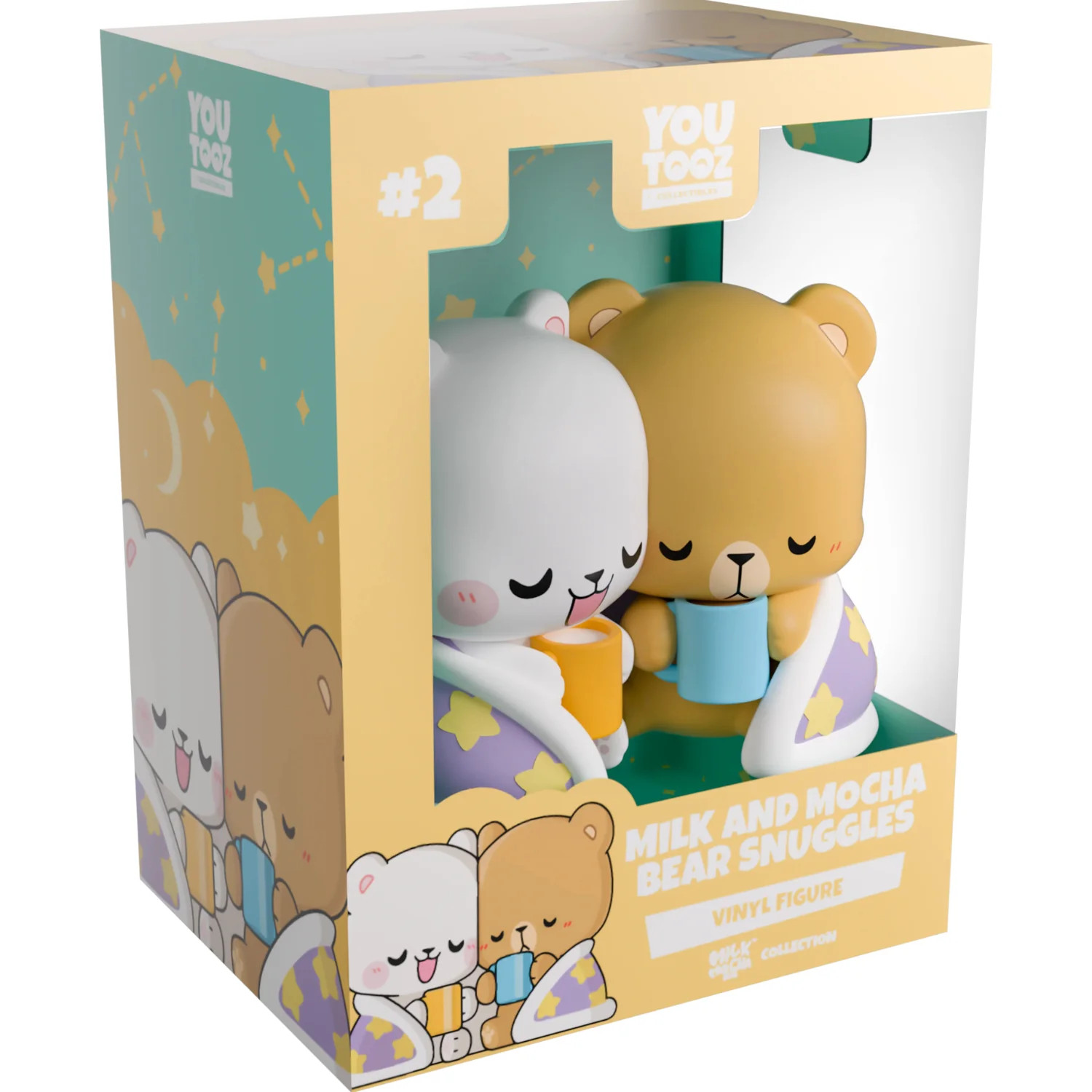 Youtooz X MMB Collection: Milk and Mocha Bear Snuggles Vinyl Figure Youtooz X MMB Collection: Milk and Mocha Bear Snuggles Vinyl Figure