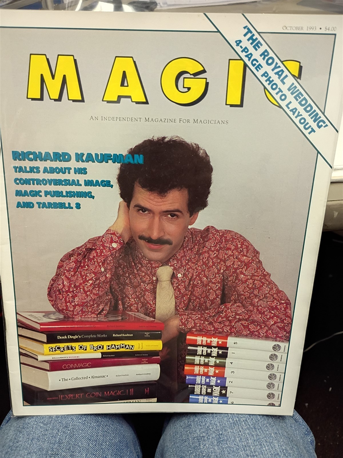 Richard Kaufman Controversial Magic Magazine Issue September 1993 #11 Richard Kaufman Controversial Magic Magazine Issue September 1993 #11