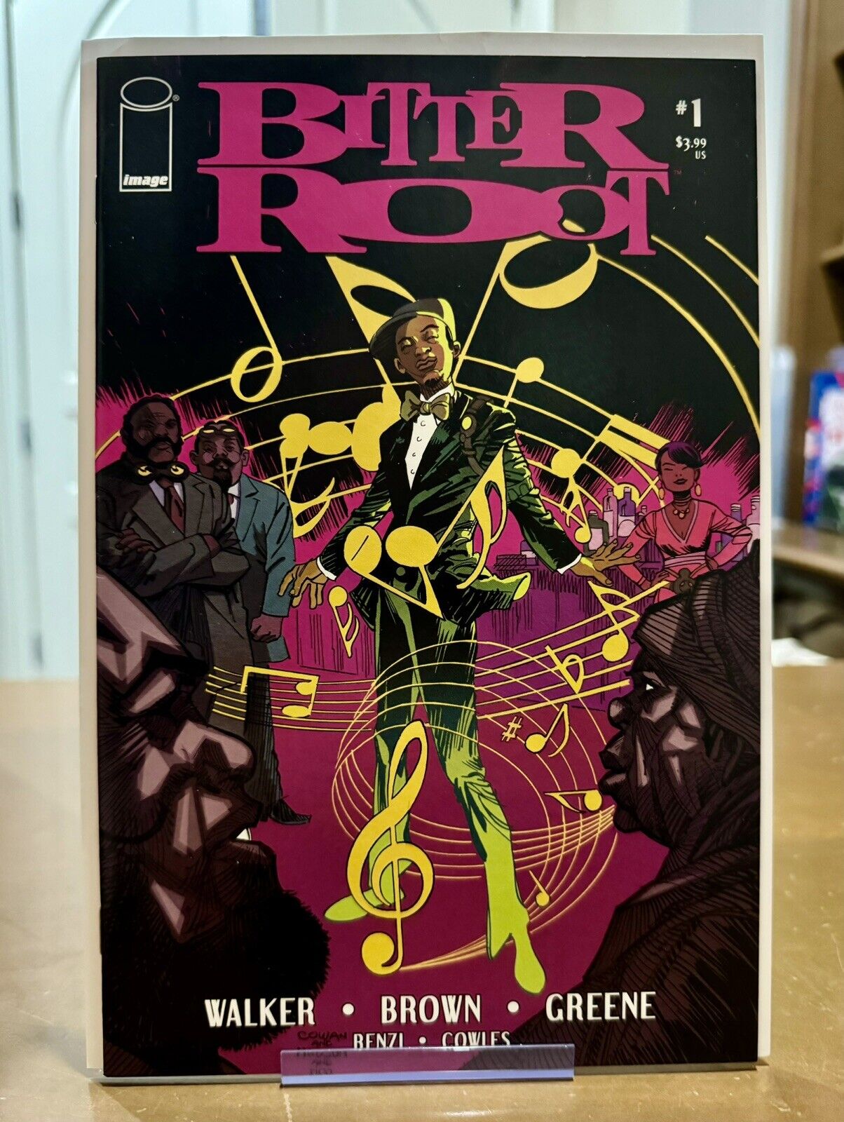 Bitter Root #1 Denys Cowan Variant 1st Print (Image Comics) NM