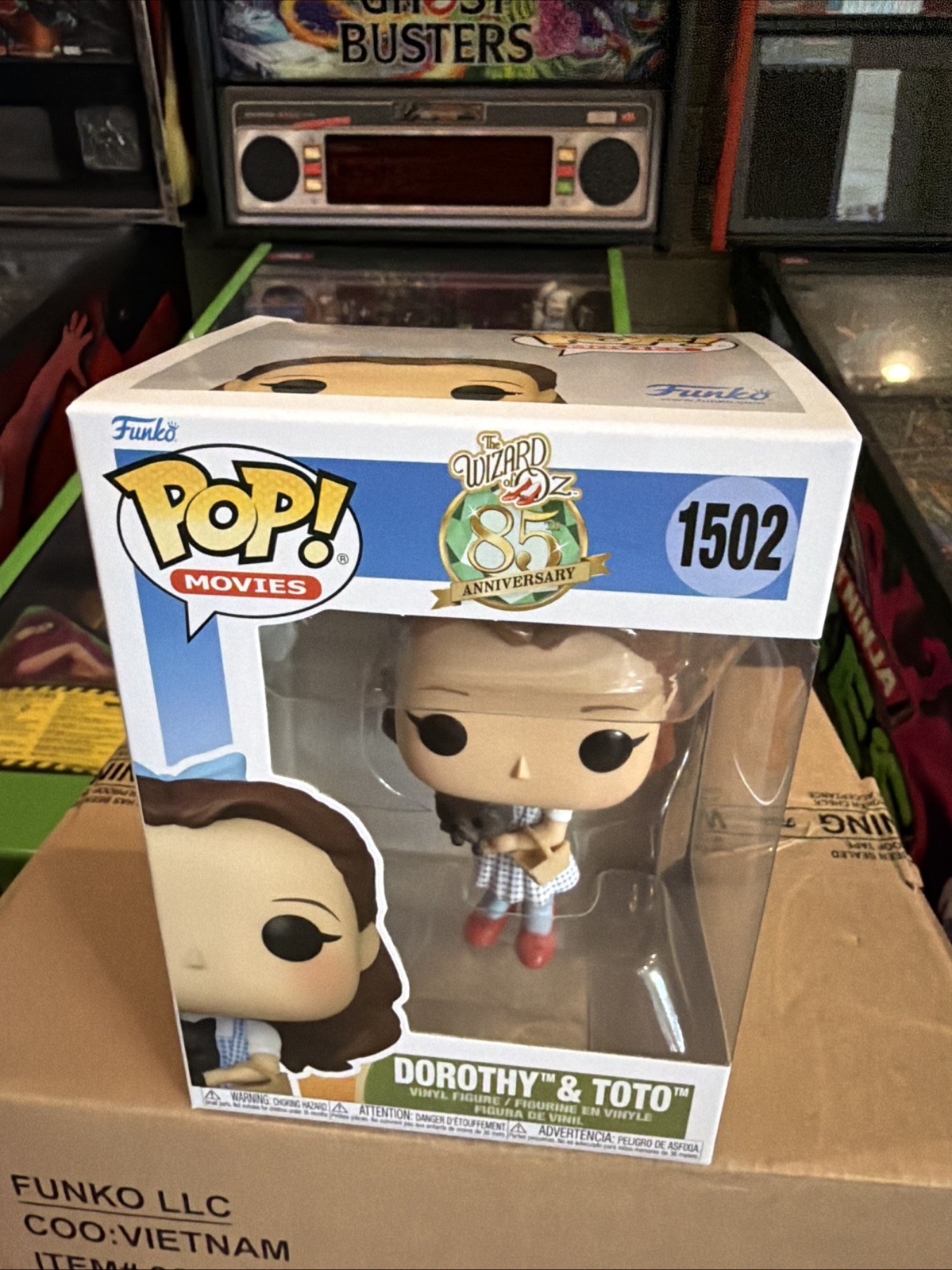 Funko Pop Vinyl: The Wizard of Oz - Dorothy & Toto #1502
