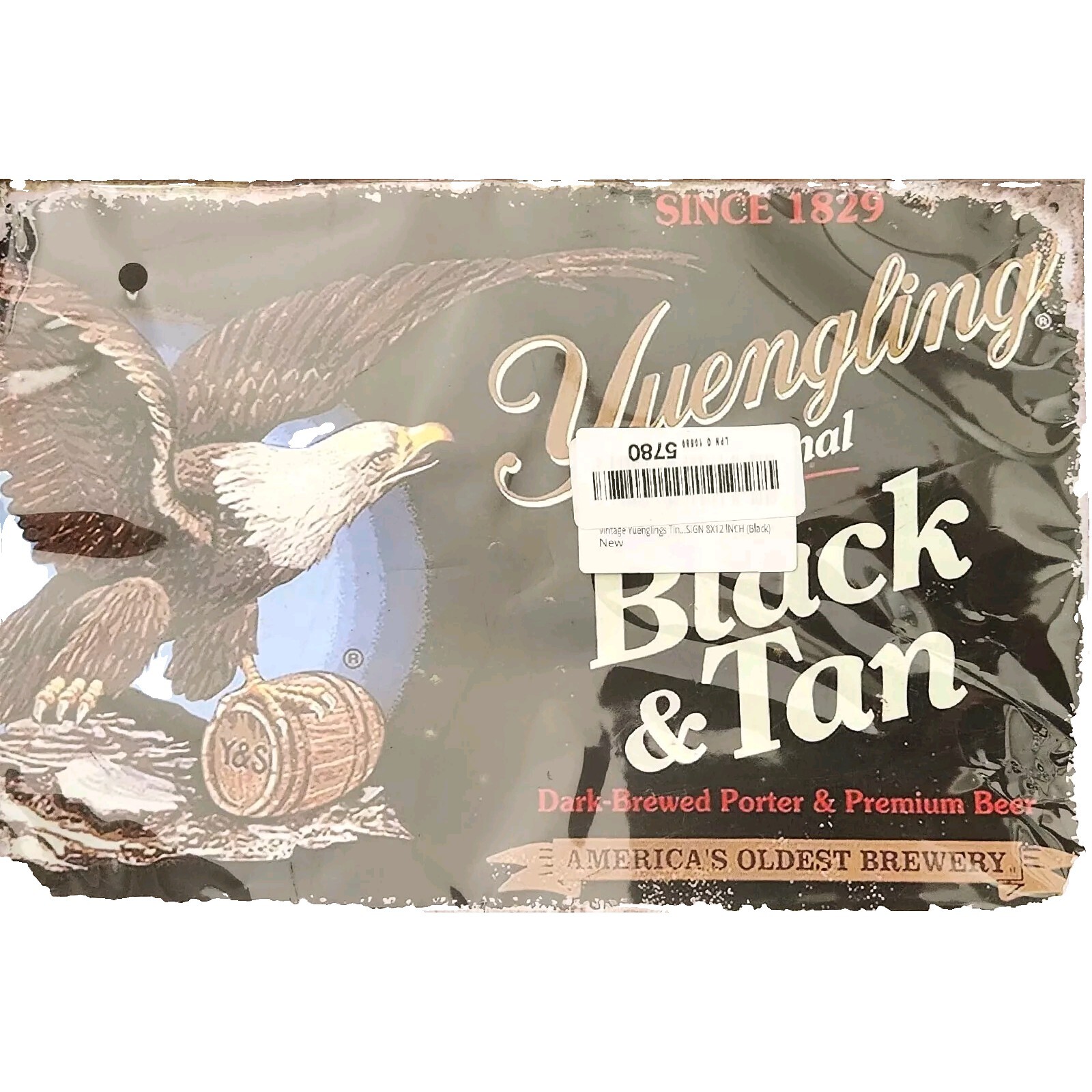 Vintage Yuenglings Tin Metal Tin Sign Tin Plate Sign Wall Art Decor TIN SIGN...