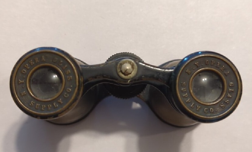 Very Rare Antique Opera Glasses Binoculars Circa 1935 NY Opera Supply Glass Co.