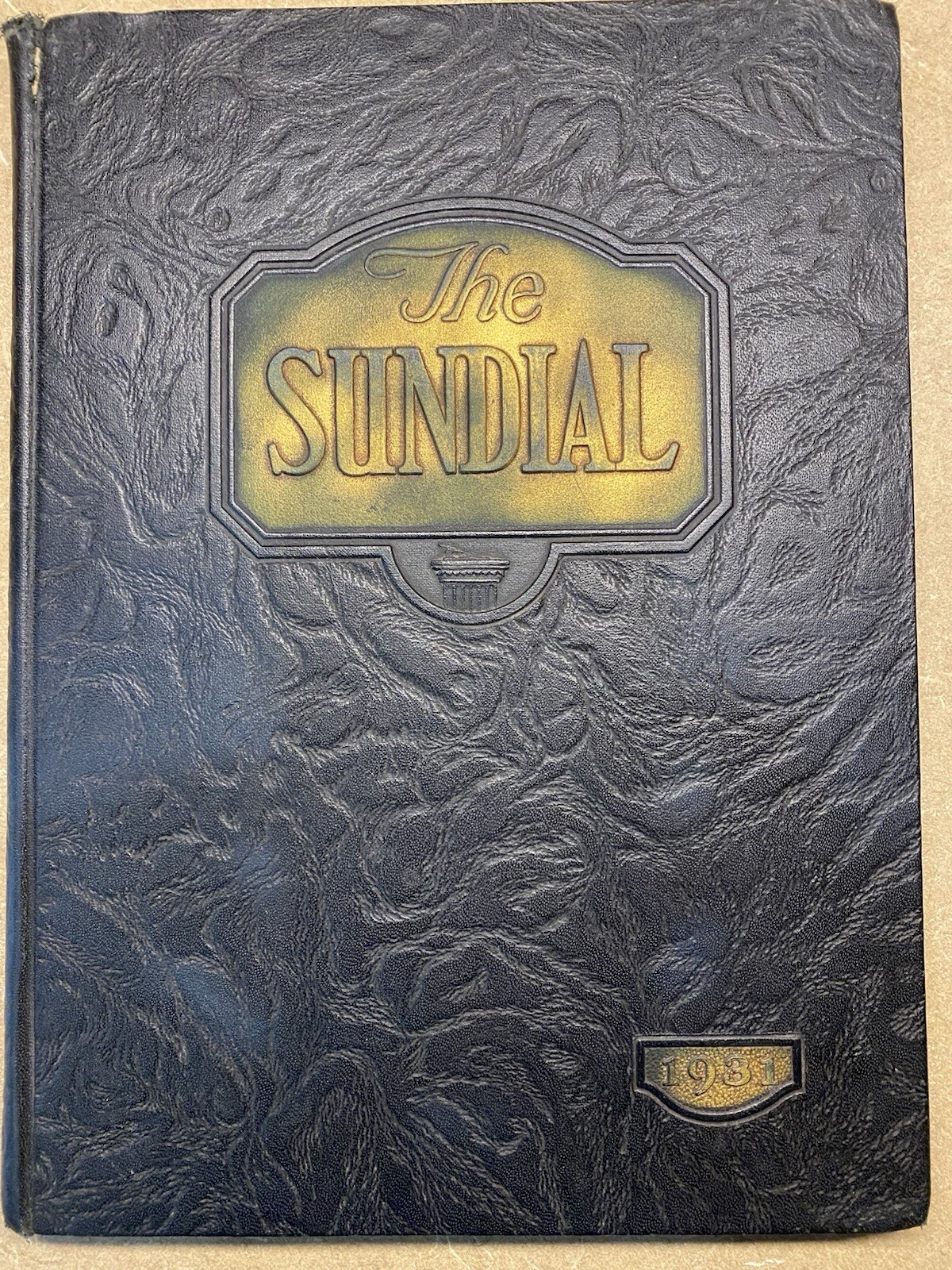 Sunset High School Yearbook Dallas Texas Sundial 1931 Oak Cliff Autographs