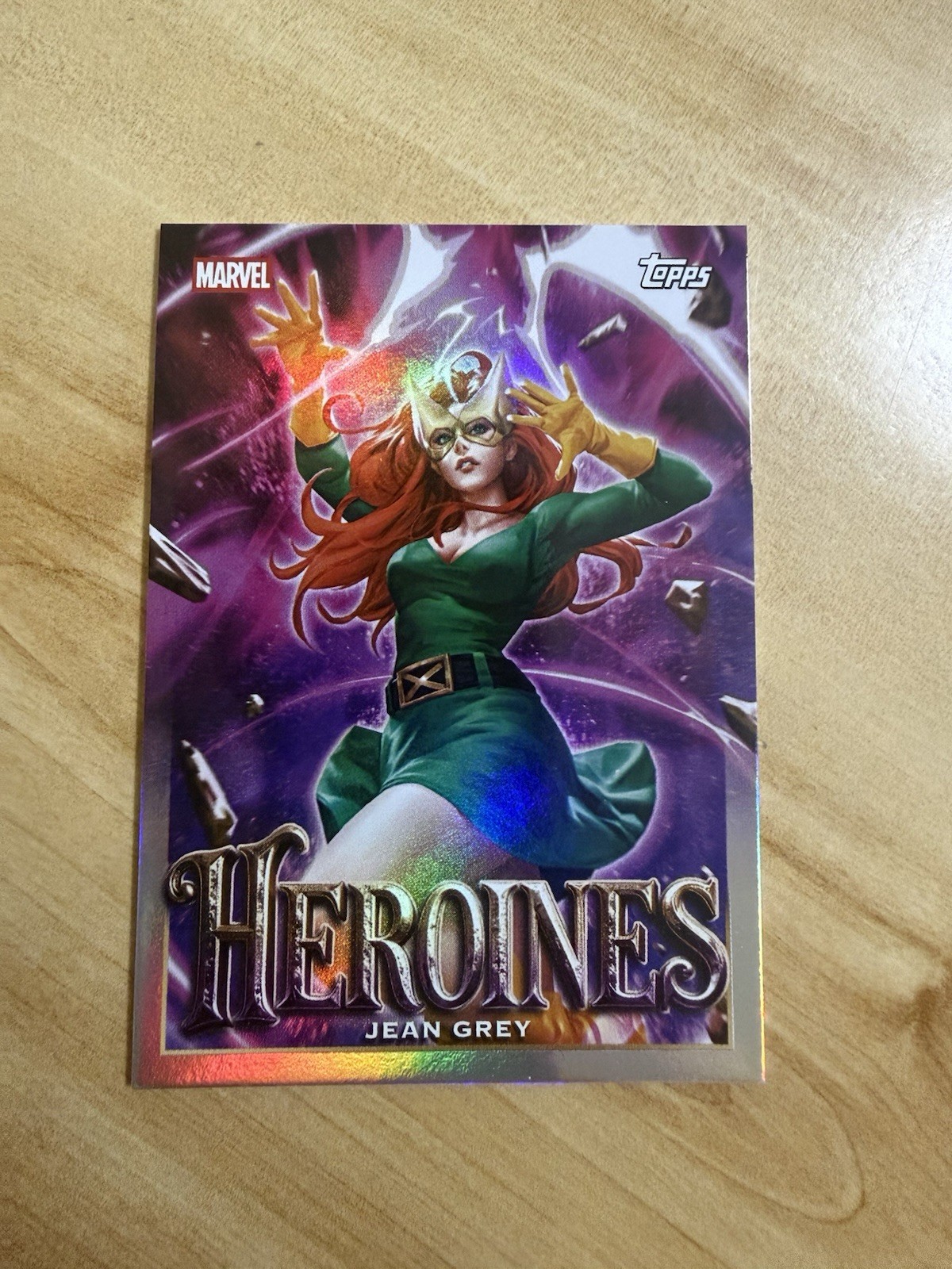 Topps 2026 Topps Marvel Neon Heroines Case Hit SSP Jean Grey