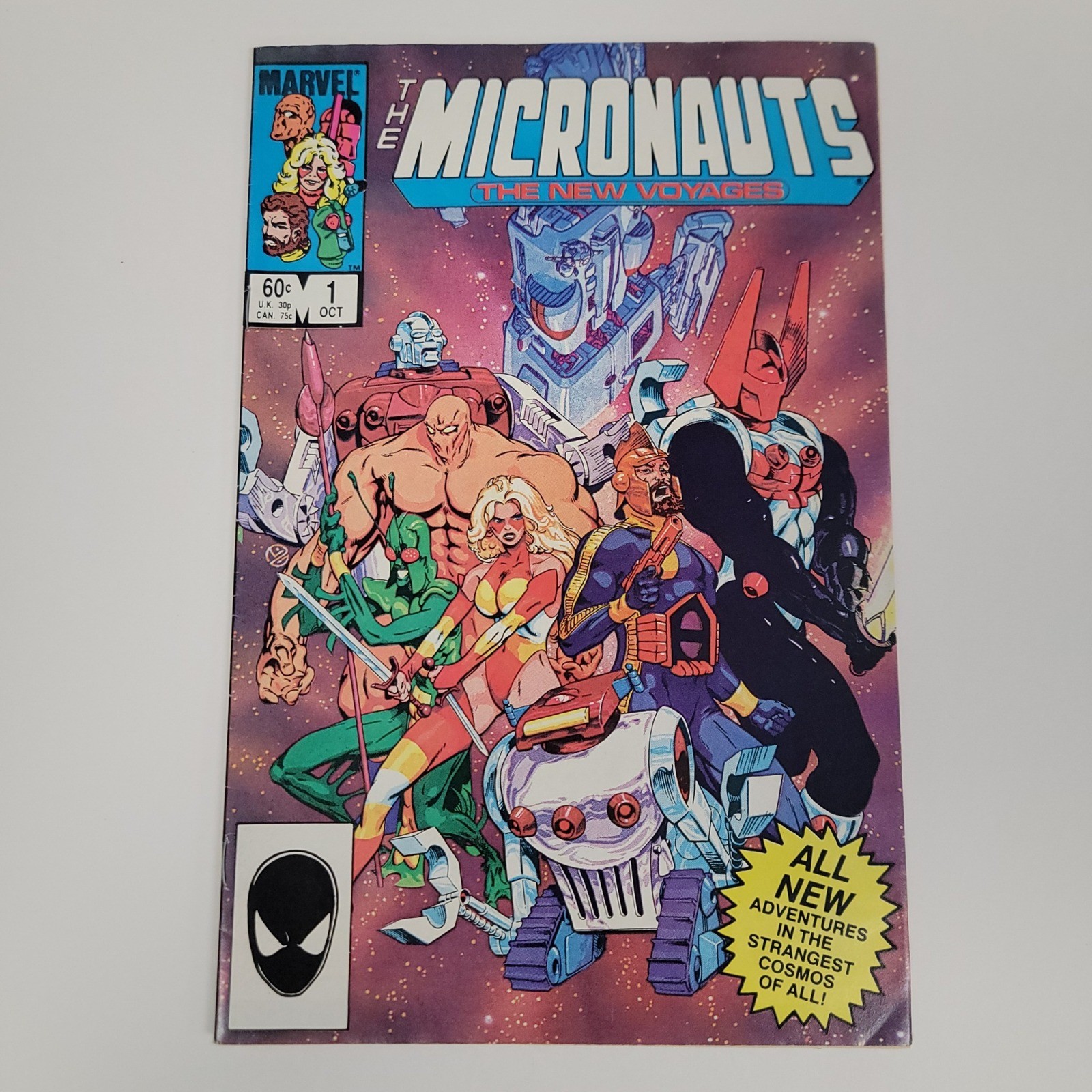 The Micronauts The New Voyages #1 Marvel Comic Book (1984)