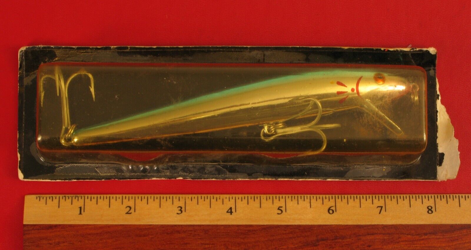 VINTAGE 1984 DATED CORDELL SILVER FISHING LURE MEDIUM DIVER LARGE LUNKER SIZE 