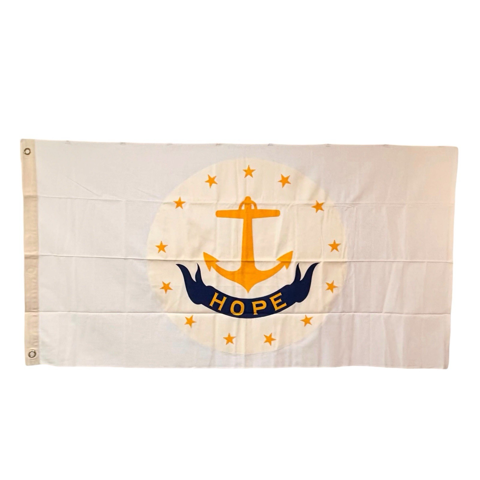 Vintage Flag Of Rhode Island Cotton 3 X 5’
