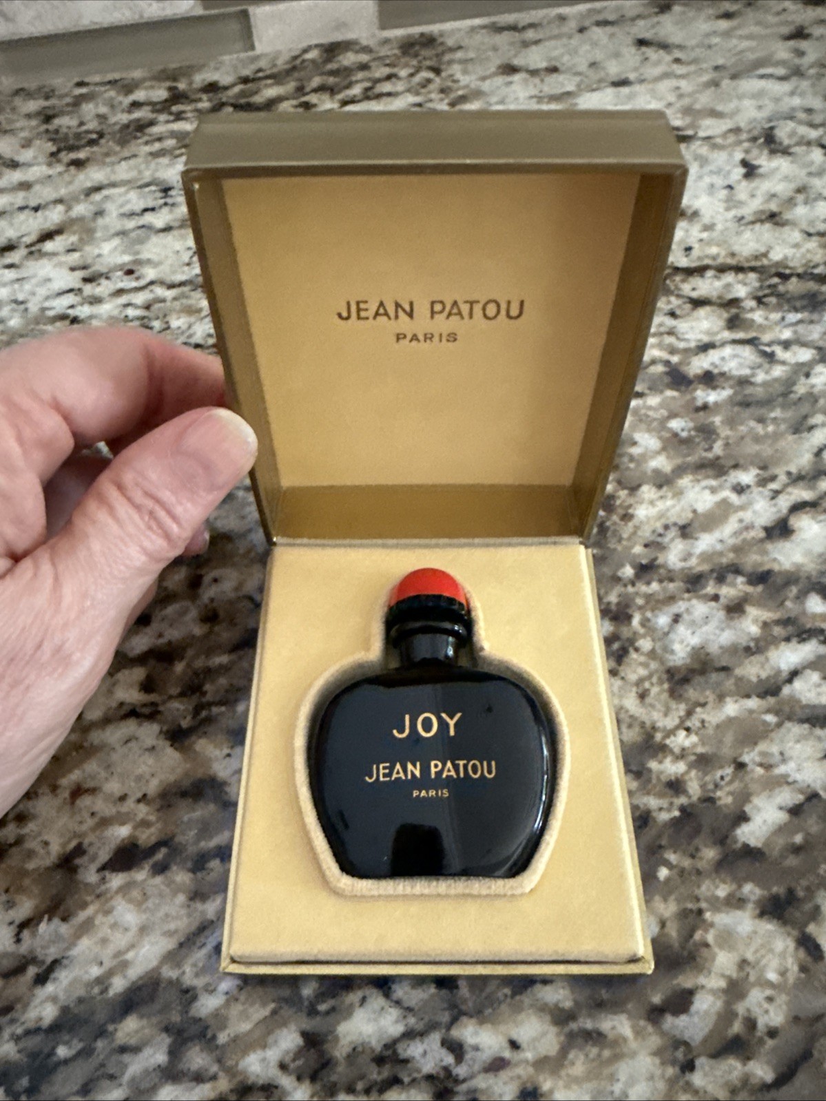 Vintage Joy De Jean Patou Pure Parfum Perfume 1/4 oz Full