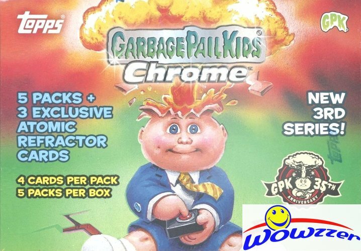 2020 Topps Garbage Pail Kids CHROME S3 EXCLUSIVE Blaster Box-ATOMIC REFRACTORS