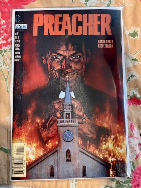 Preacher #1, NM, Vertigo, 1995, 1st Jesse Custer