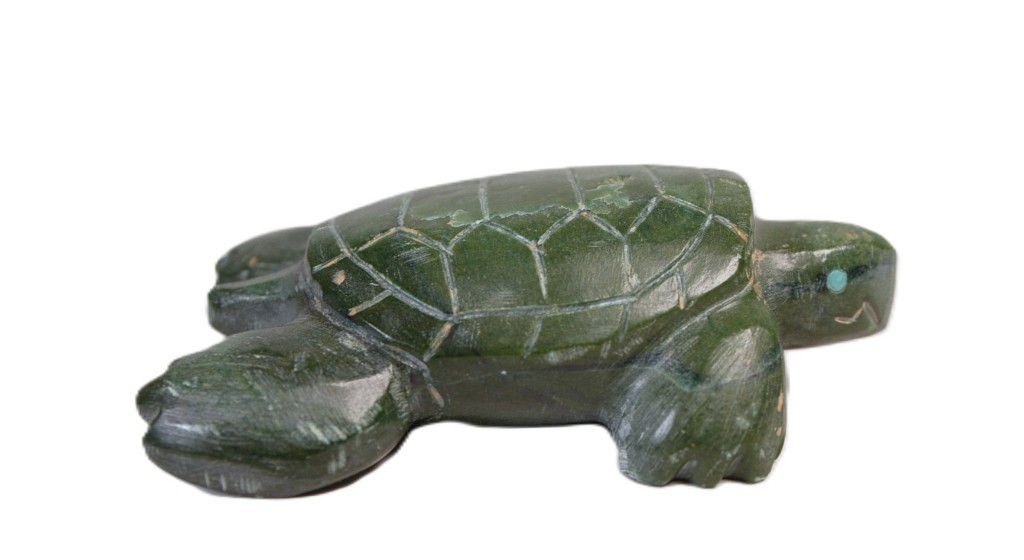 Zuni Pueblo Turtle Fetish By Gibbs Othole