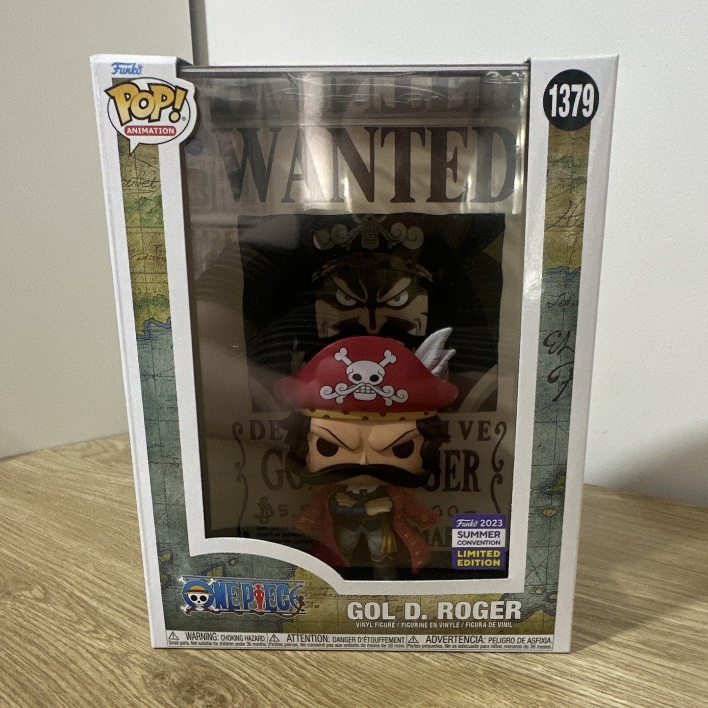 Funko Pop Animation One Piece Gol D. Roger #1379 Funko Summer Convention LE