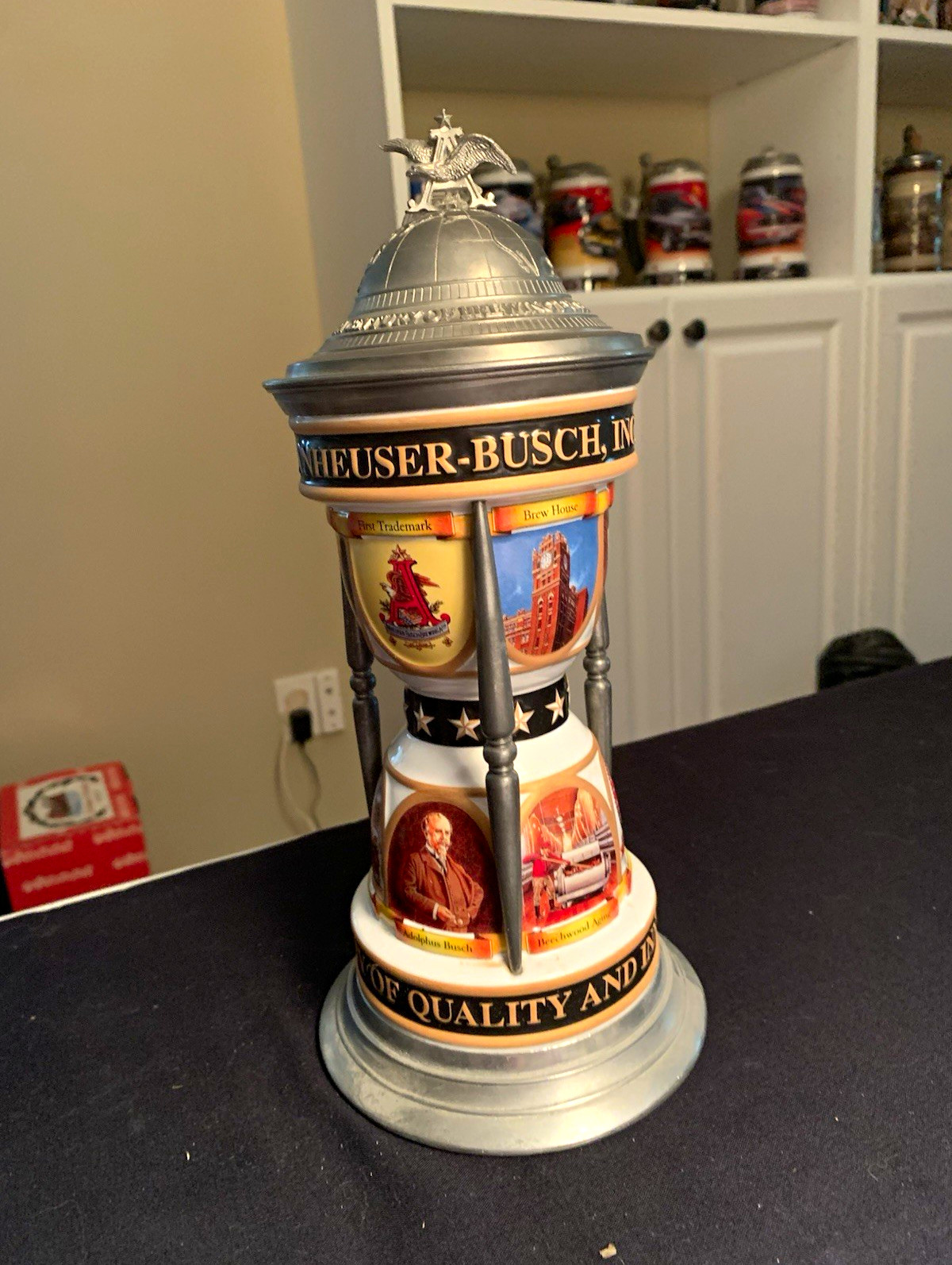 Anheuser Busch Collectors Club Stein “A Celebration of Achievement” CB15 Anheuser Busch Collectors Club Stein “A Celebration of Achievement” CB15