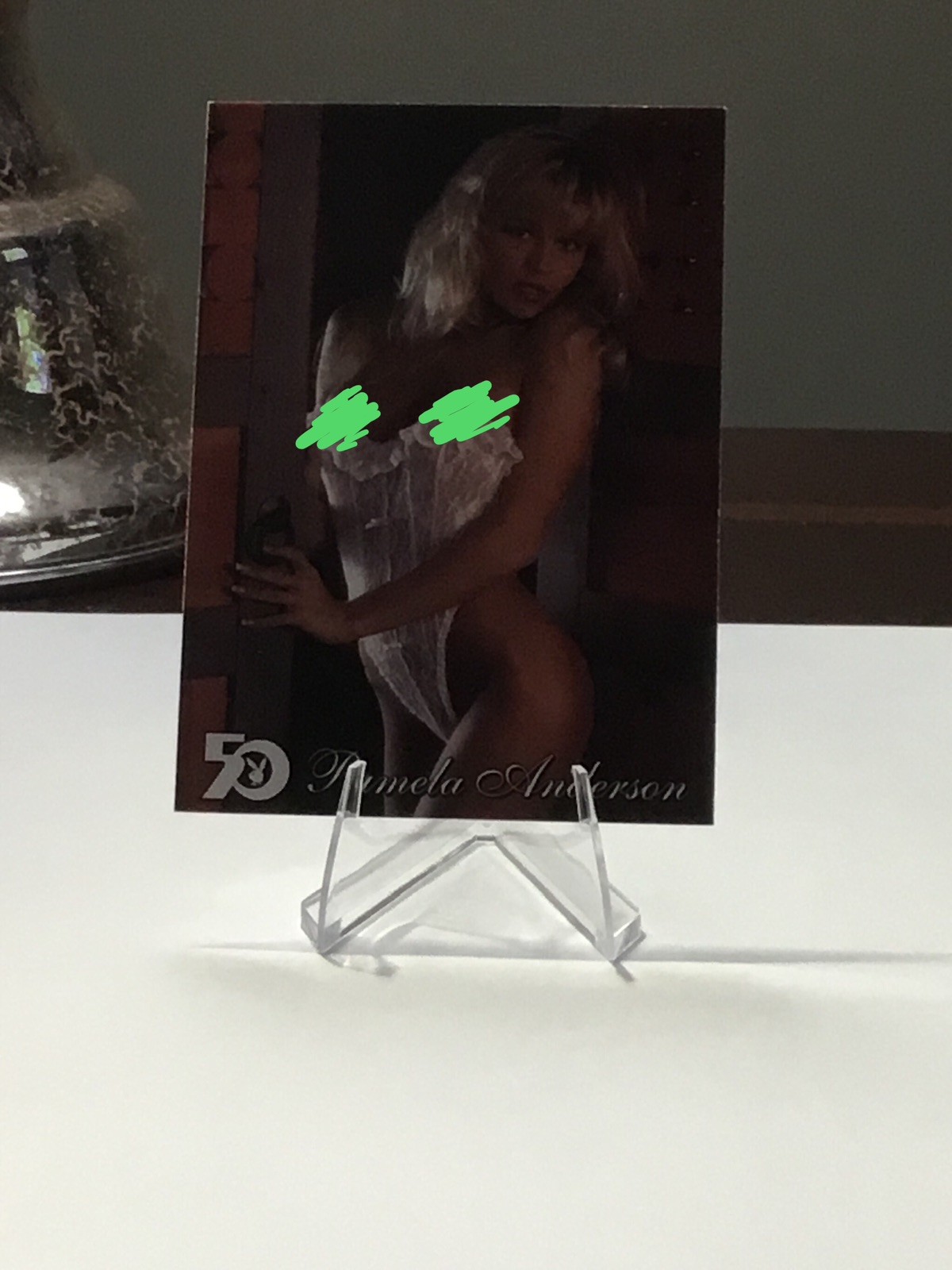 2005 Playboy 50th Anniversary Pamela Anderson #97 Trading Card