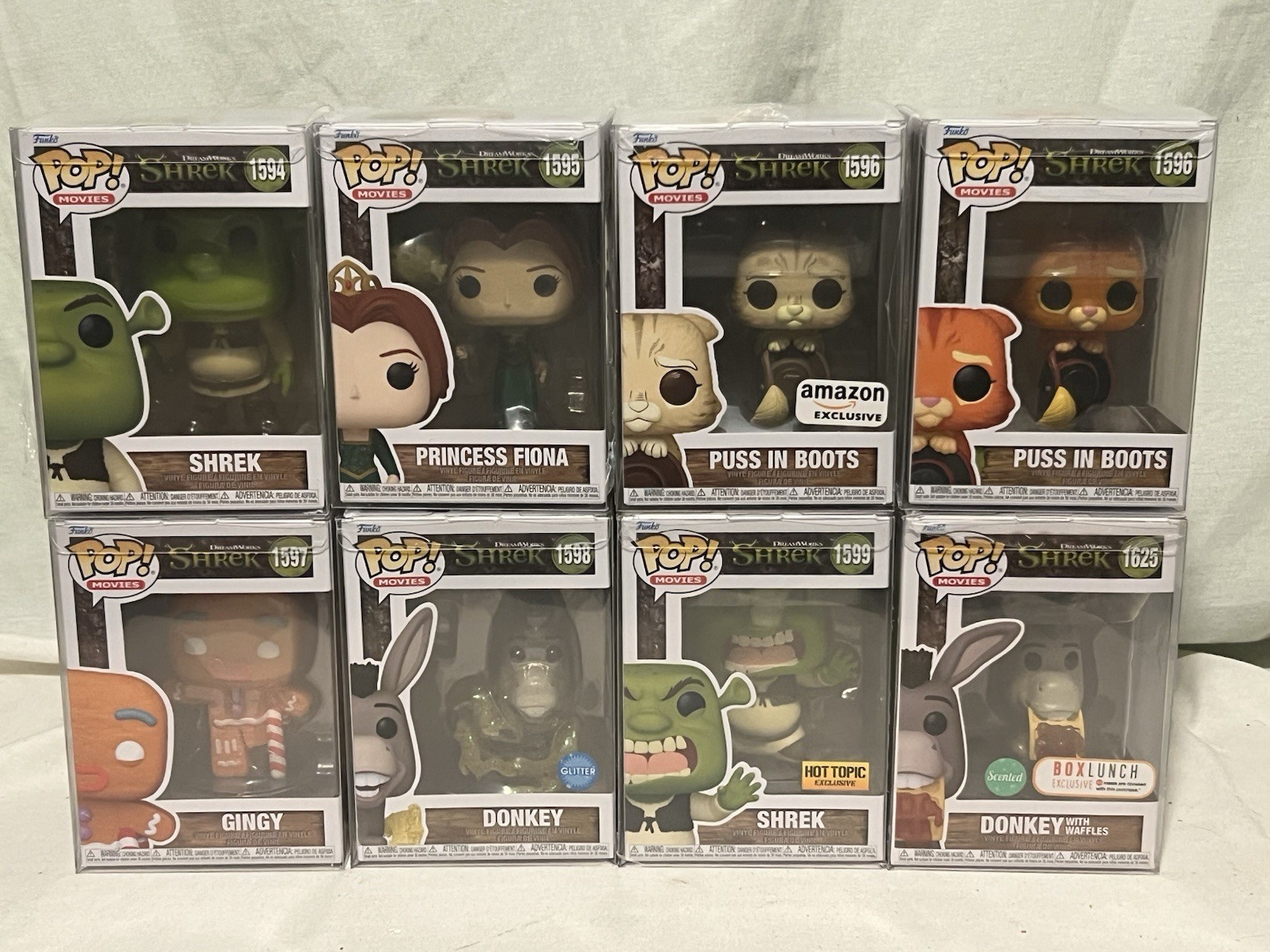 Shrek: Complete Funko Pop Collection #1594 1595 1596 1596 1597 1598 1599 1625