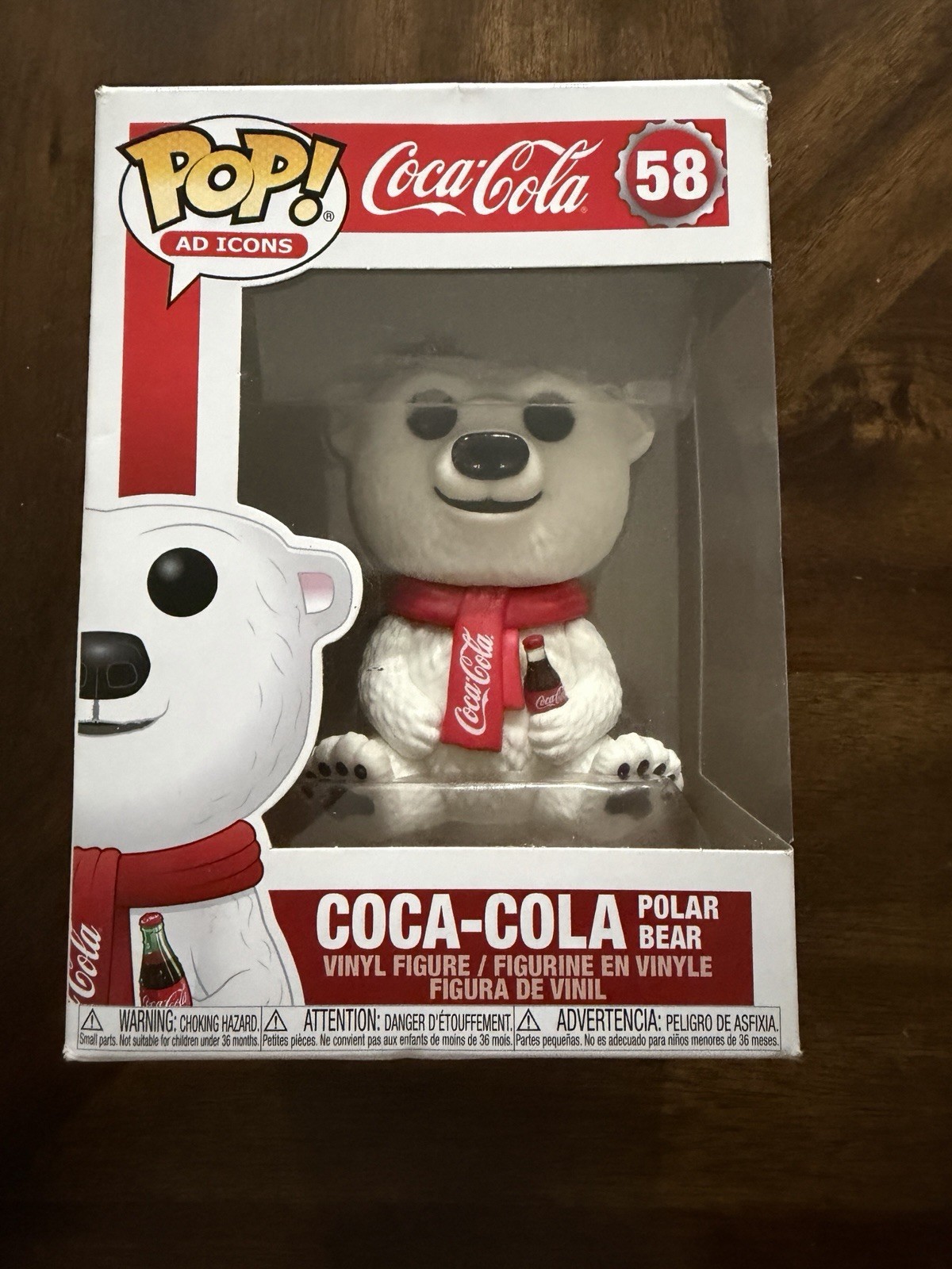 Funko Pop Vinyl: Coca-Cola - Coca-Cola Polar Bear #58