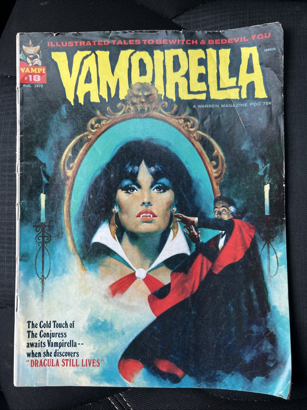 Vintage VAMPIRELLA #18 - August 1972 - Warren Magazine - Enrich Bronze Age