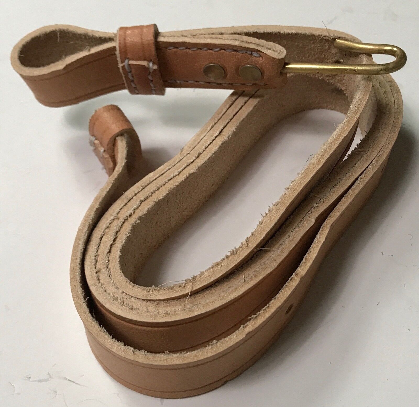 CIVIL WAR US CONFEDERATE UNION BRITISH ENFIELD MUSKET RIFLE SLING-NATURAL