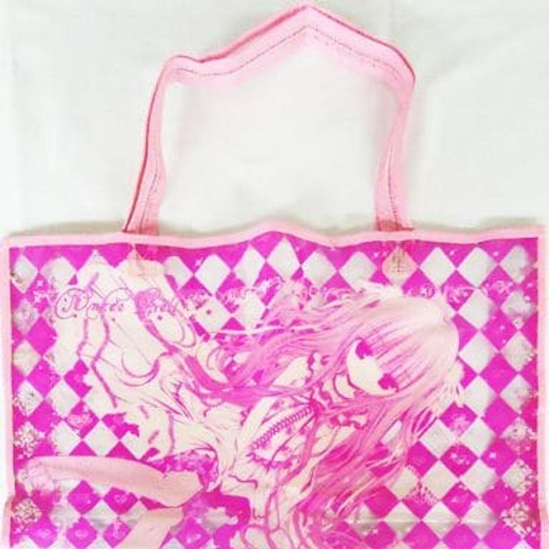 Tinkle Clear Vinyl Bag C80 Tinker Bell Used Japan