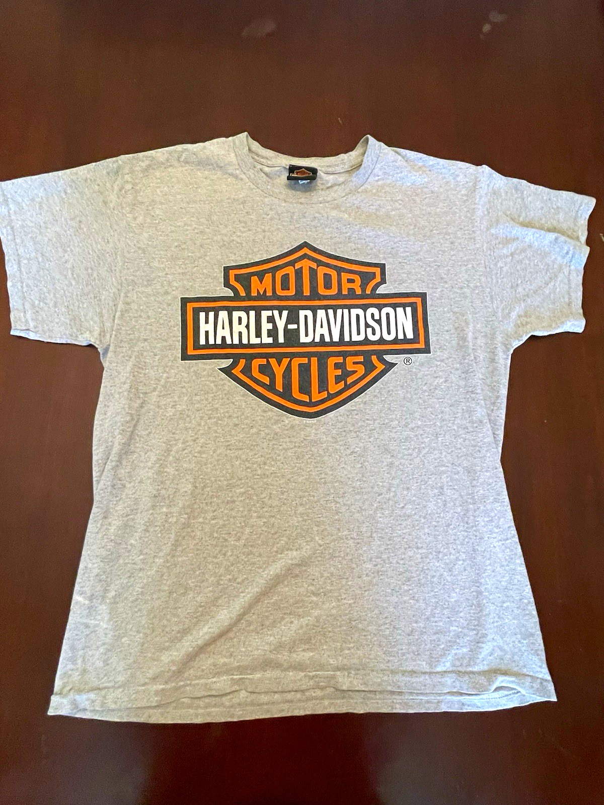Vintage Y2K Harley Davidson Shirt Mens Size XL Gray Las Vegas Nevada Alstyle Tee