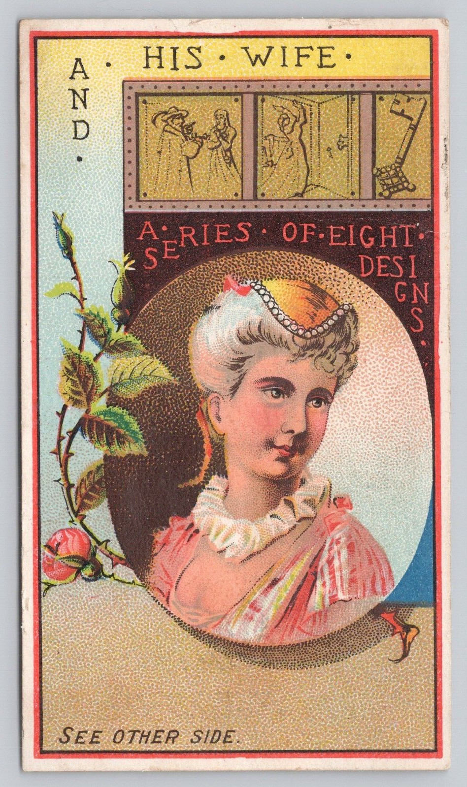 Vintage Allyn, Blanchard & Latimer\'s Perfect Roasted Coffee Victorian Trade Card