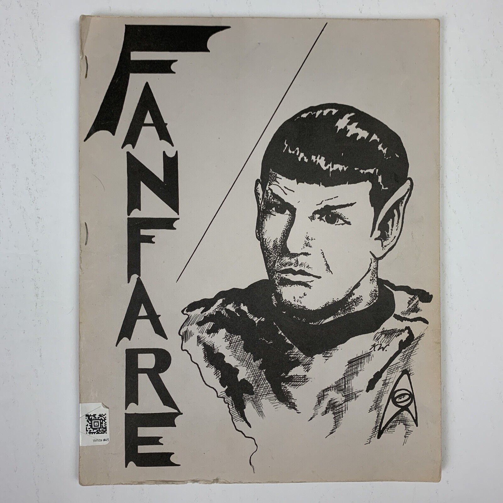 Star Trek Fanfare #1 Star Wars Fanzine 1977 Fanzine Zine Fan Fiction