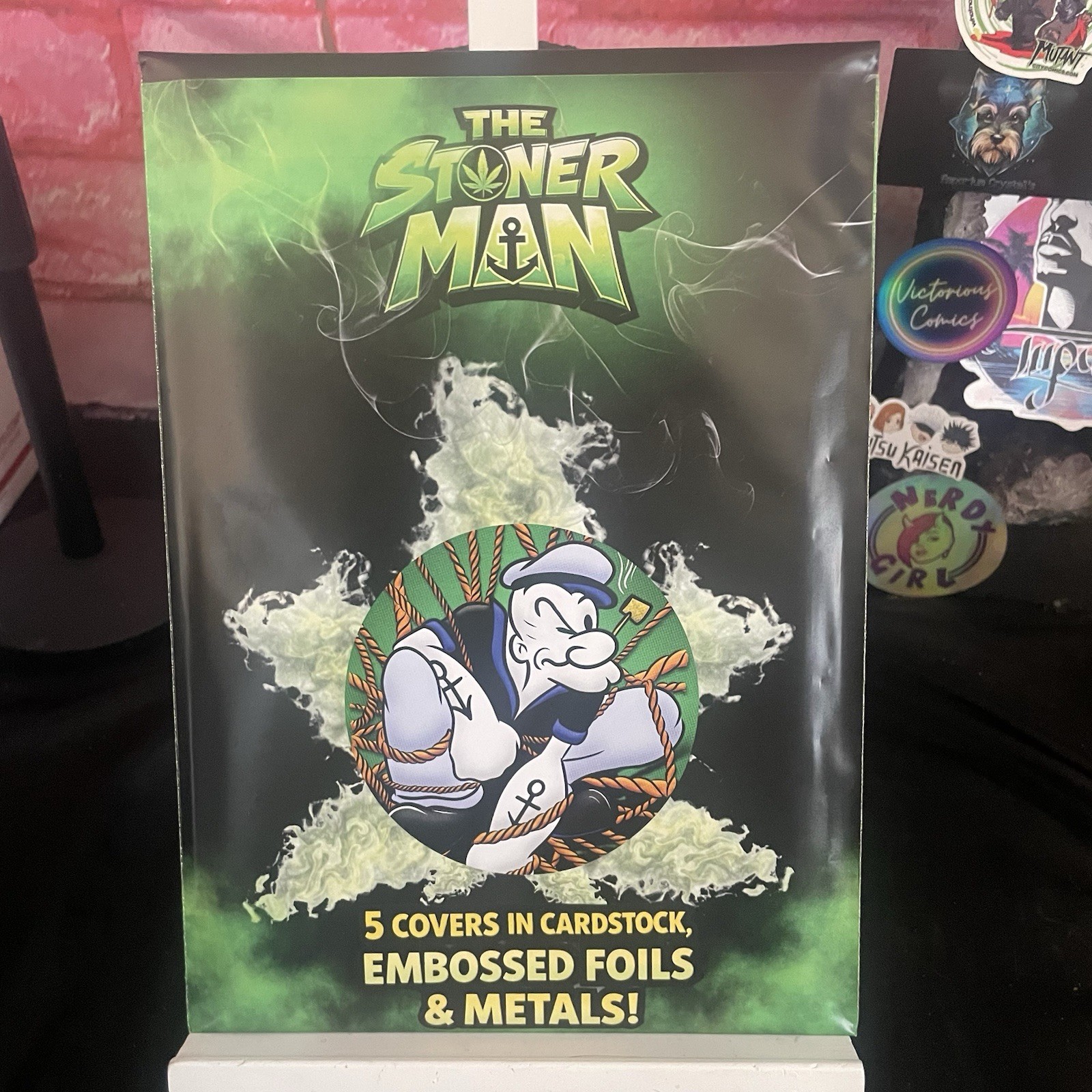 The Stoner Man Bling Bags Megacon C2E2 Victorious Comics Random Cover Mystery