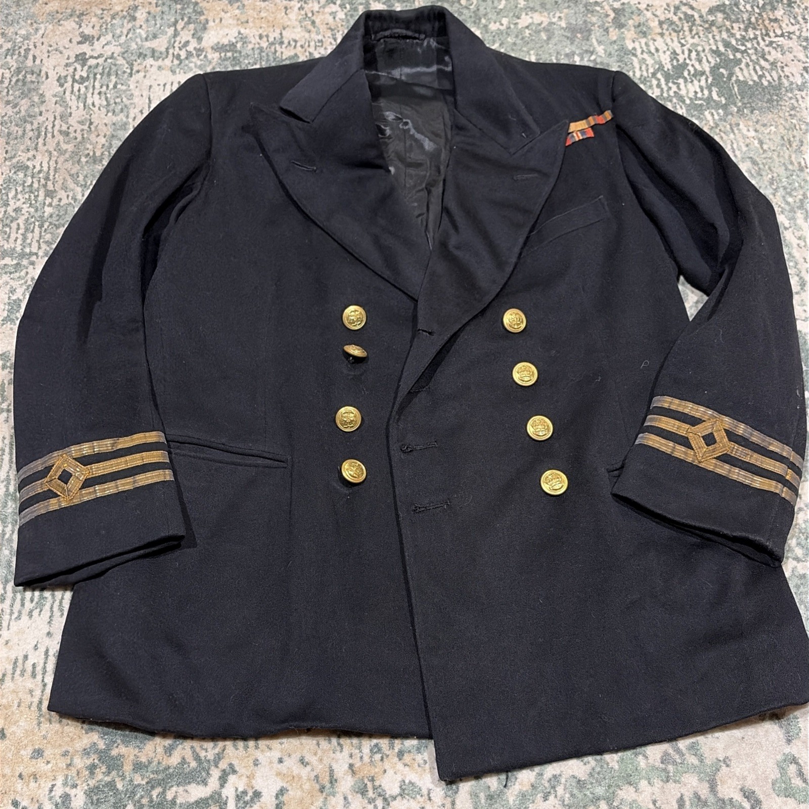 Vintage 1950 British Merchant Navy Chief Officer Jacket Gieves Vintage 1950 British Merchant Navy Chief Officer Jacket Gieves