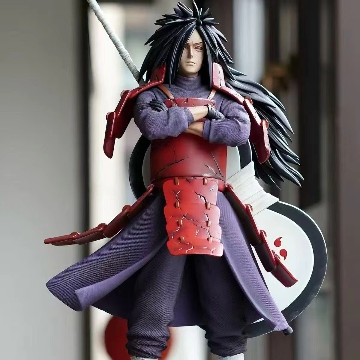 Uchiha Madara Figure Naruto Shippuden Anime PVC Statue Collectible Model