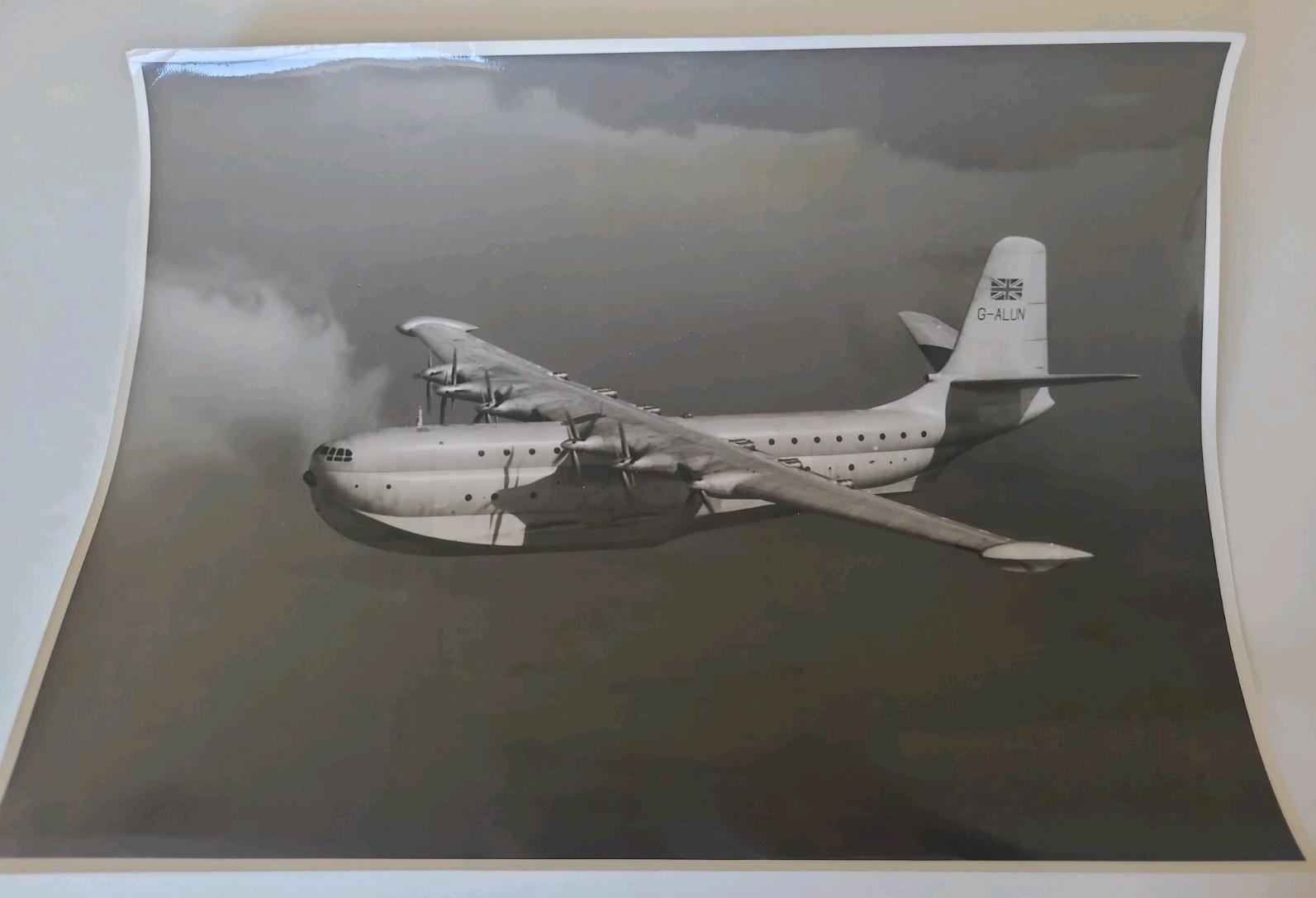 Vintage Saunders-Roe SR.45 Princess Flying Boat Original Manufacturers Photo